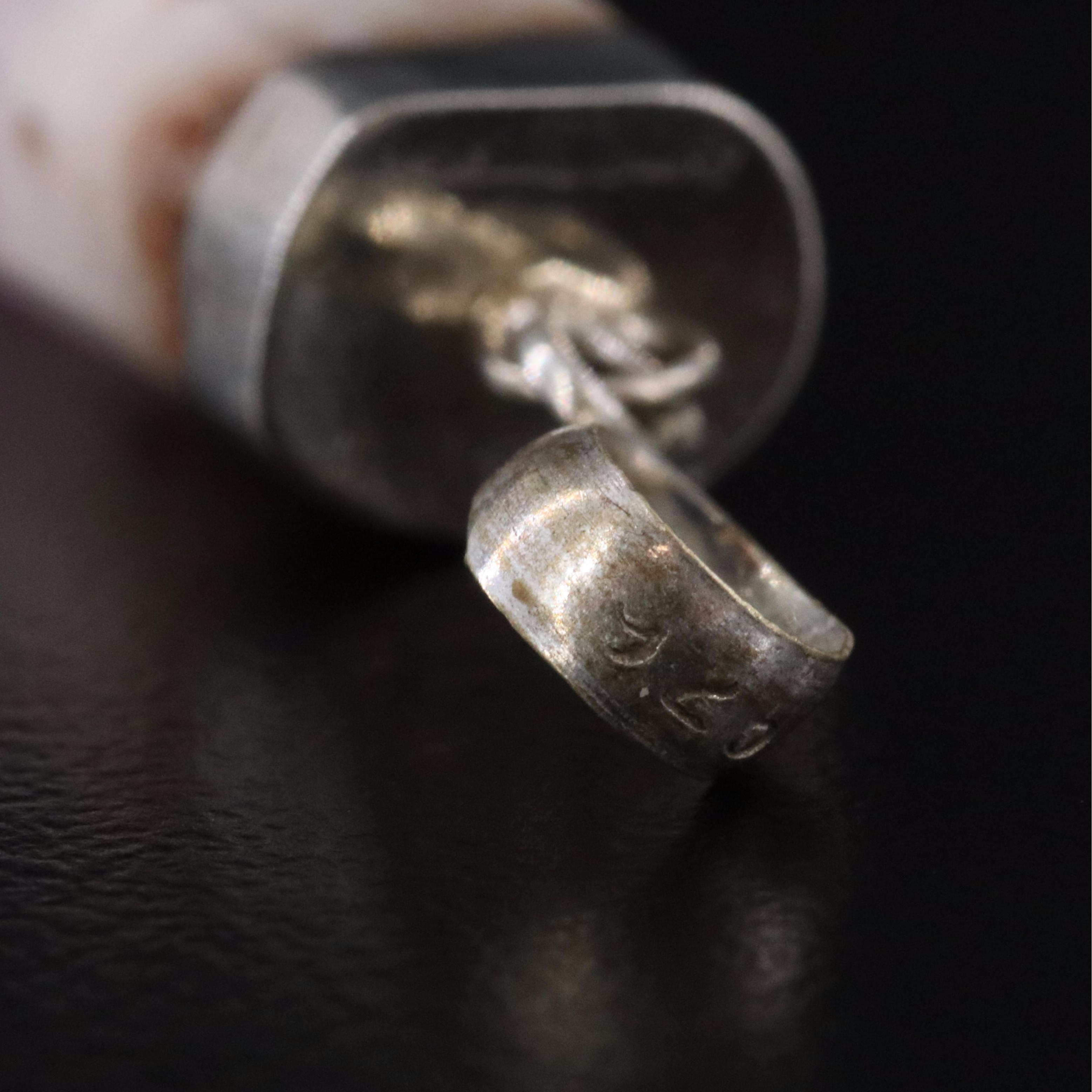 Sterling Calcite Point Pendant