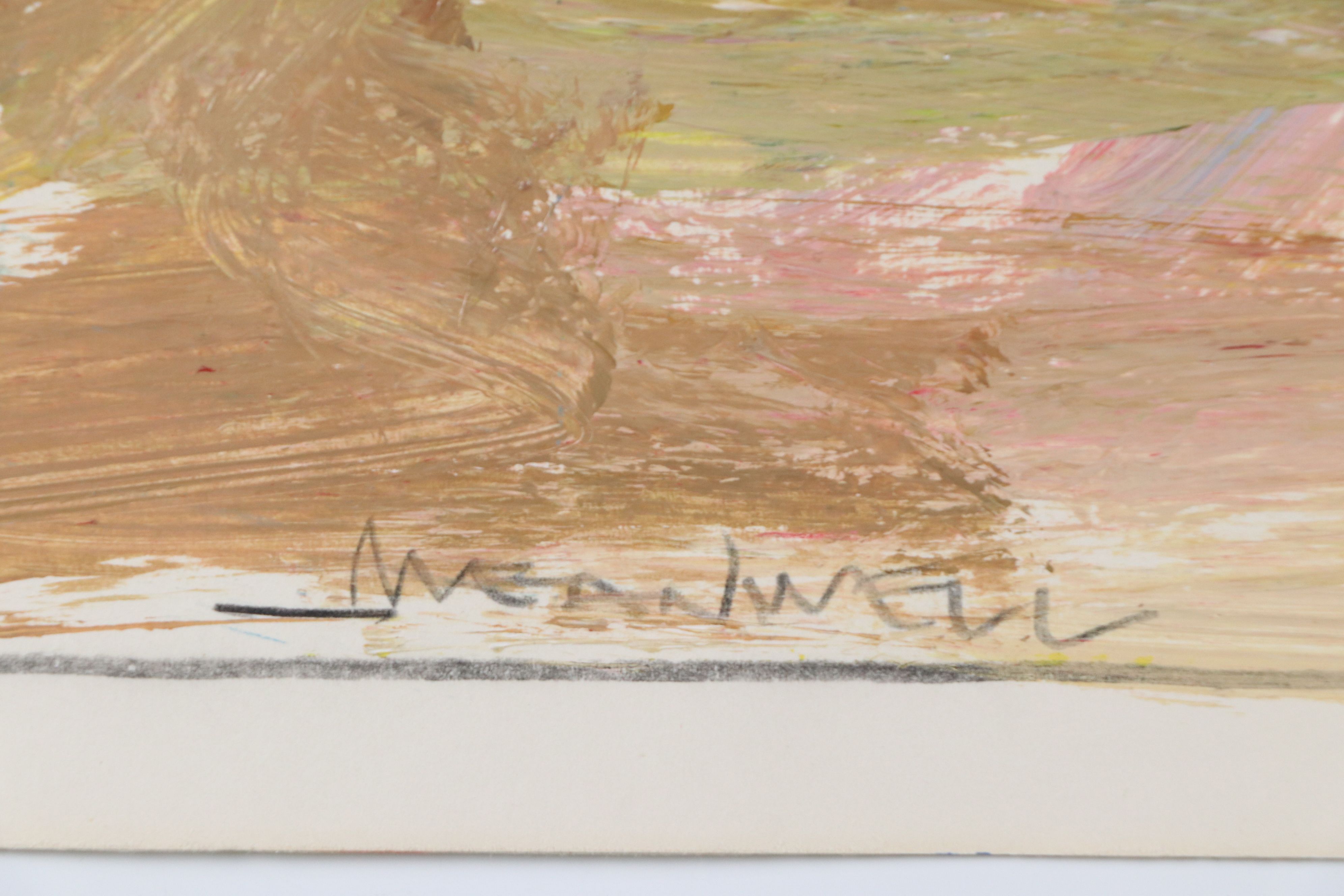 Jack Meanwell Oil Painting, Late 20th Century