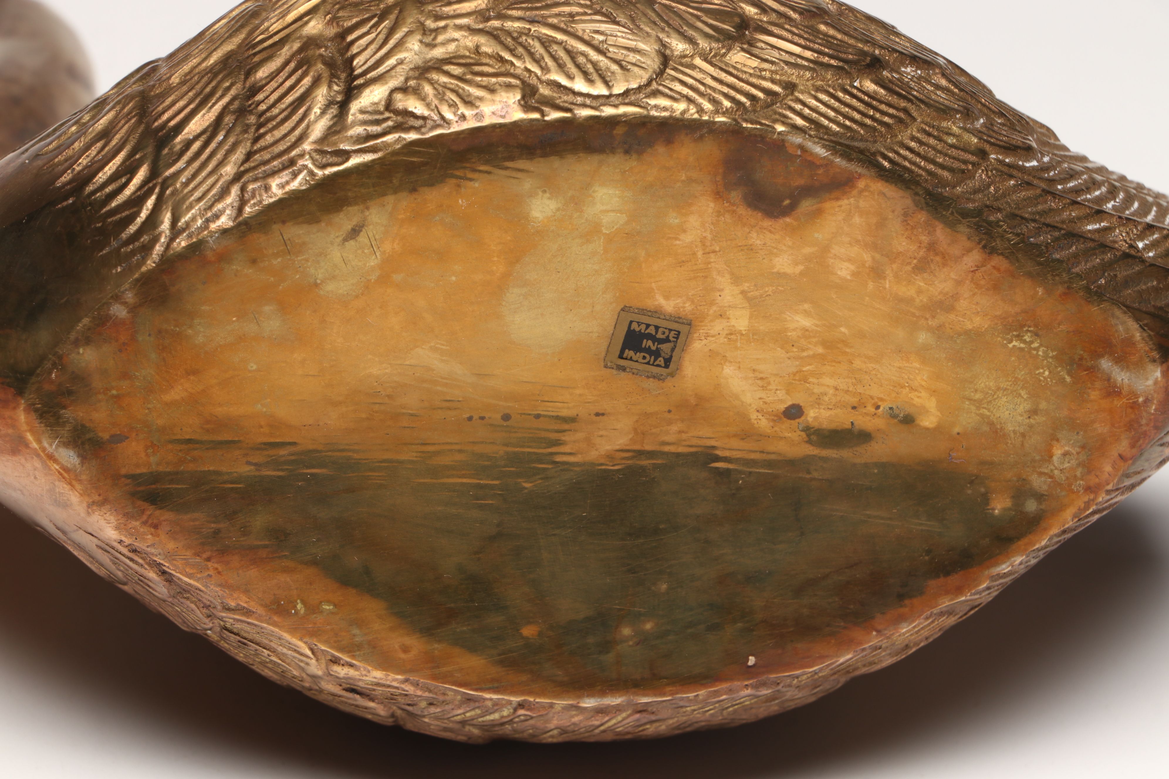 Copper Pitcher, Indian Brass Swan Planter, and More Metal Décor