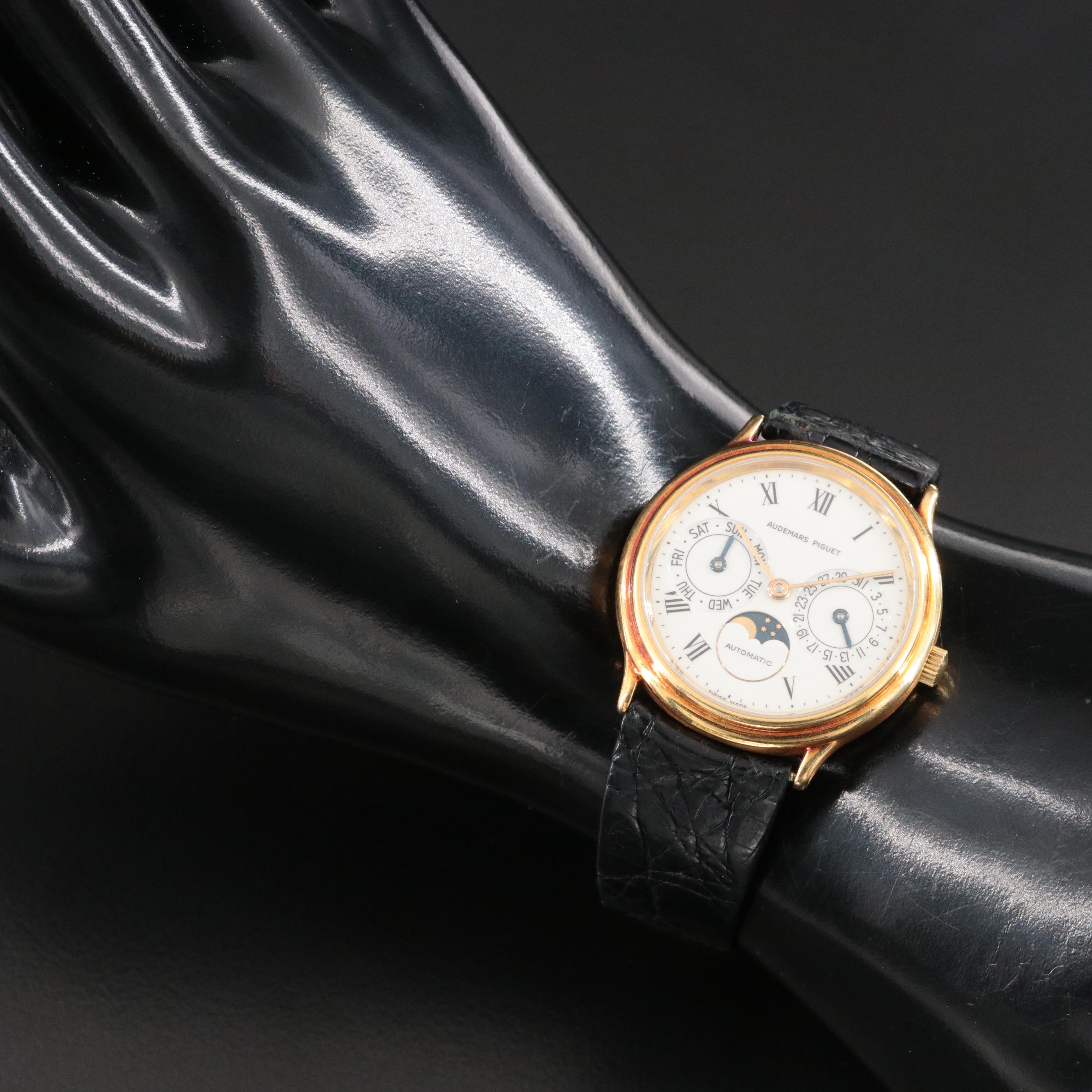 Audemars Piguet Day Date Moonphase 18K Vintage Watch