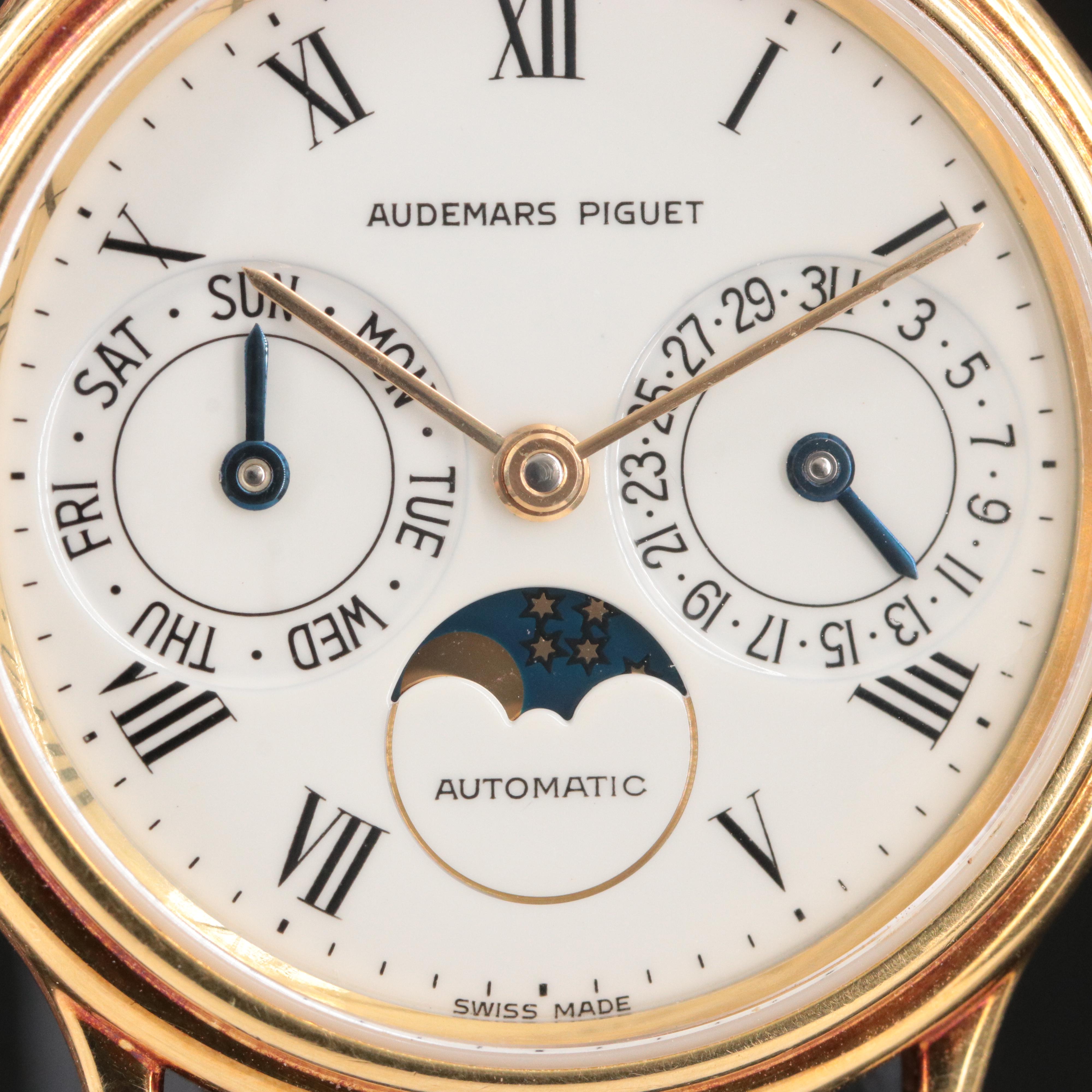 Audemars Piguet Day Date Moonphase 18K Vintage Watch