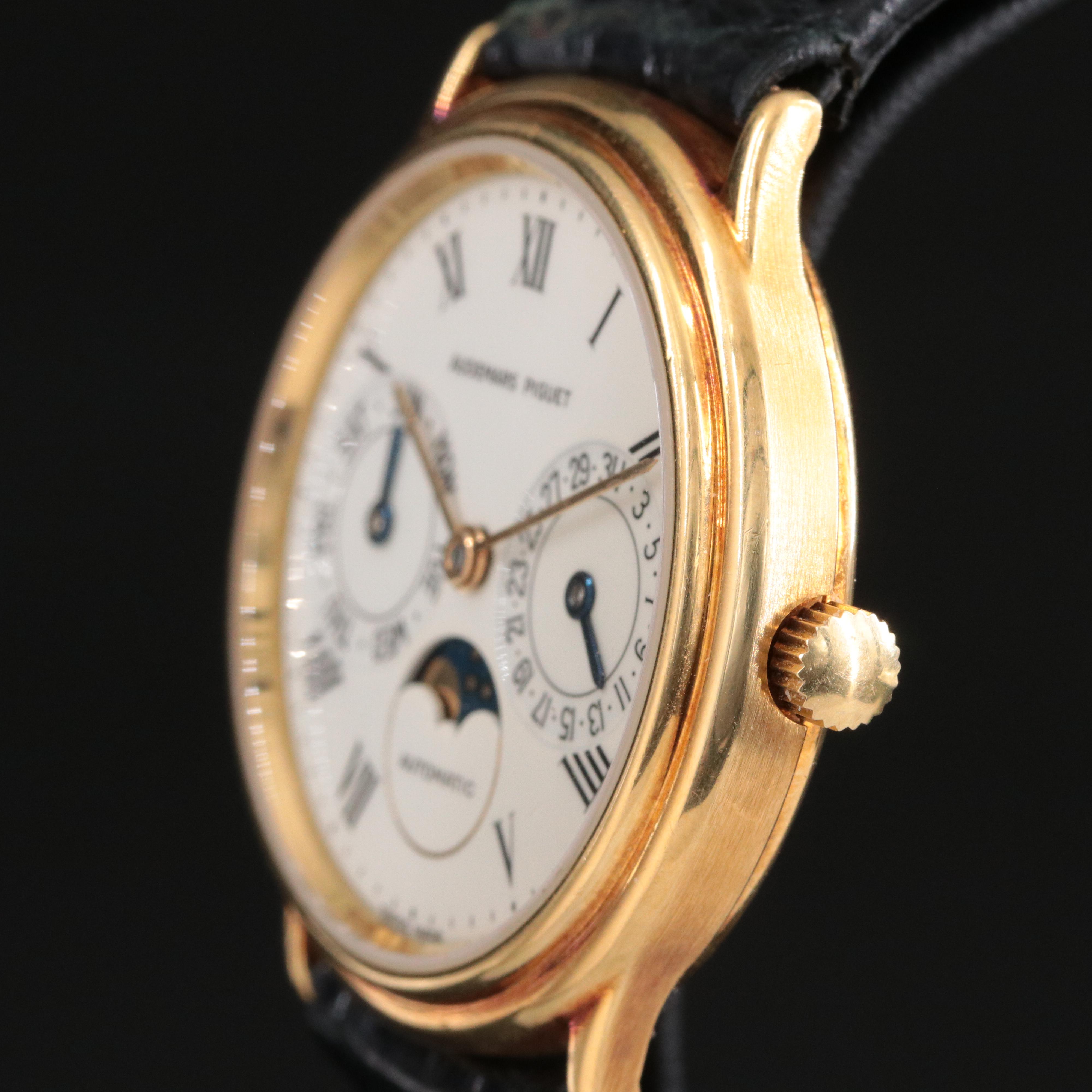 Audemars Piguet Day Date Moonphase 18K Vintage Watch
