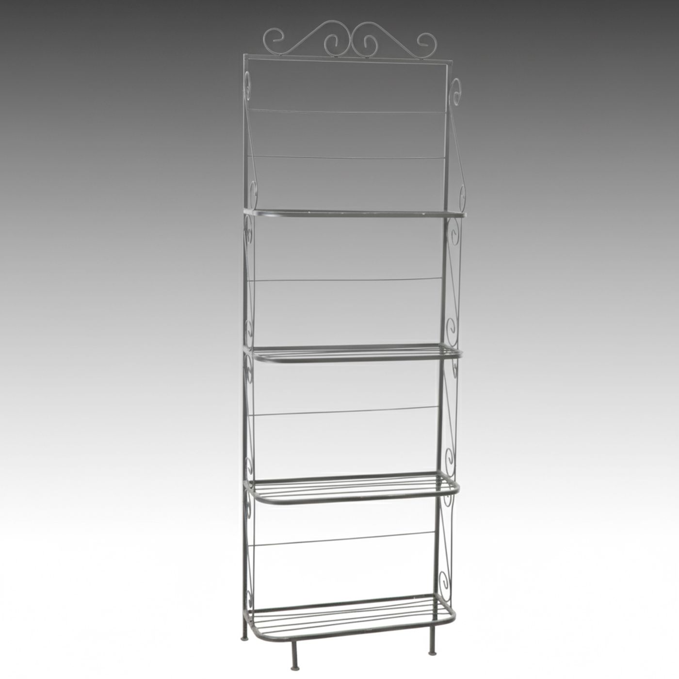 French Style Powder Coated Metal Baker's Rack