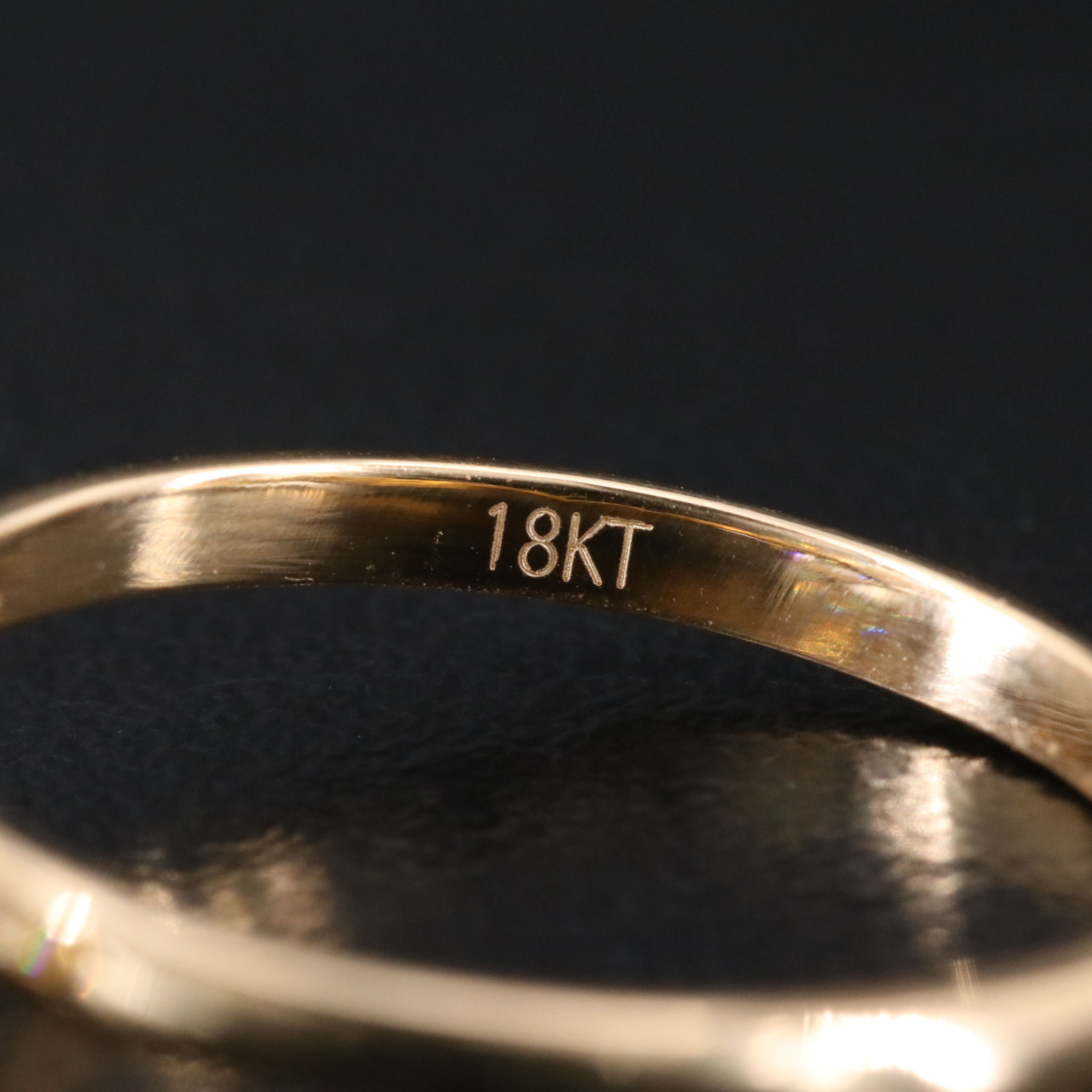 18K 6.18 CT Lab Grown Diamond Solitaire Ring with IGI Report