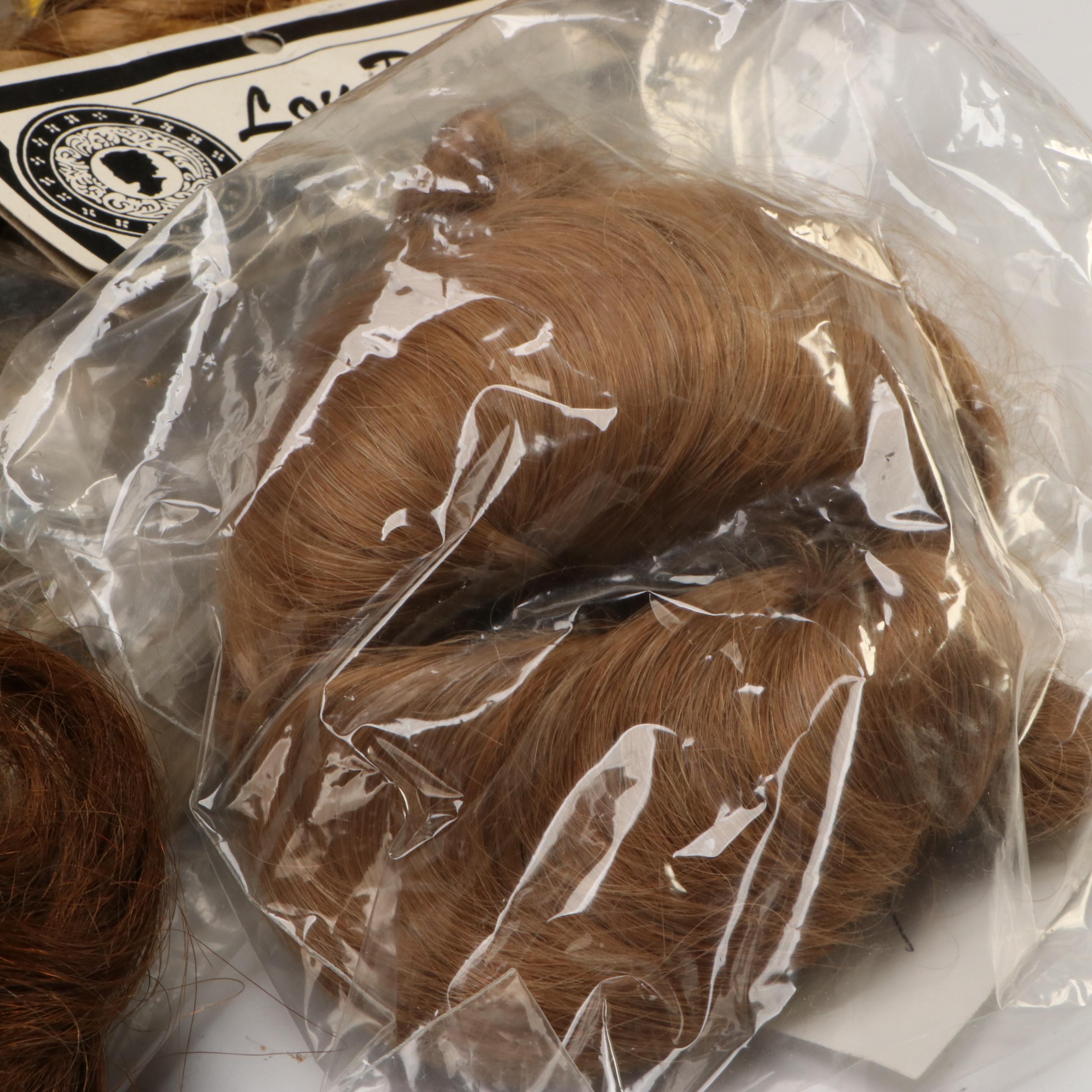 Monique Collection, One & Only, Lou Davis and More Doll Wigs, Late 20th C.