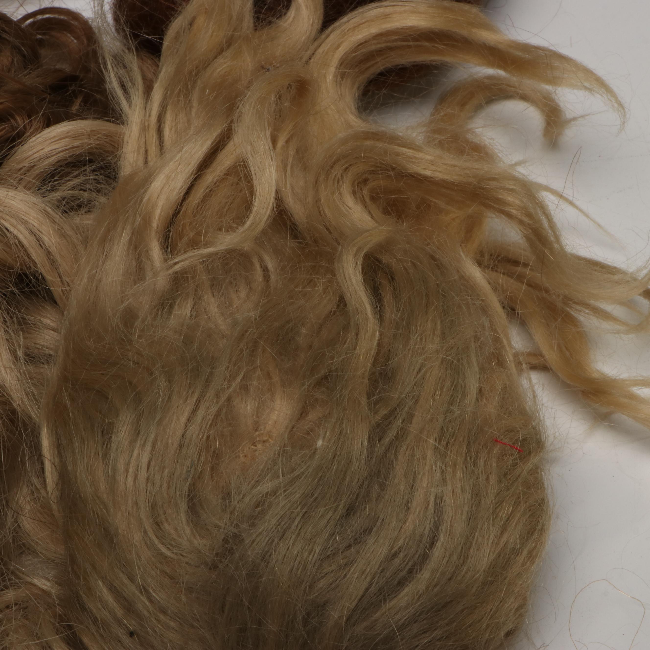 Monique Collection, One & Only, Lou Davis and More Doll Wigs, Late 20th C.
