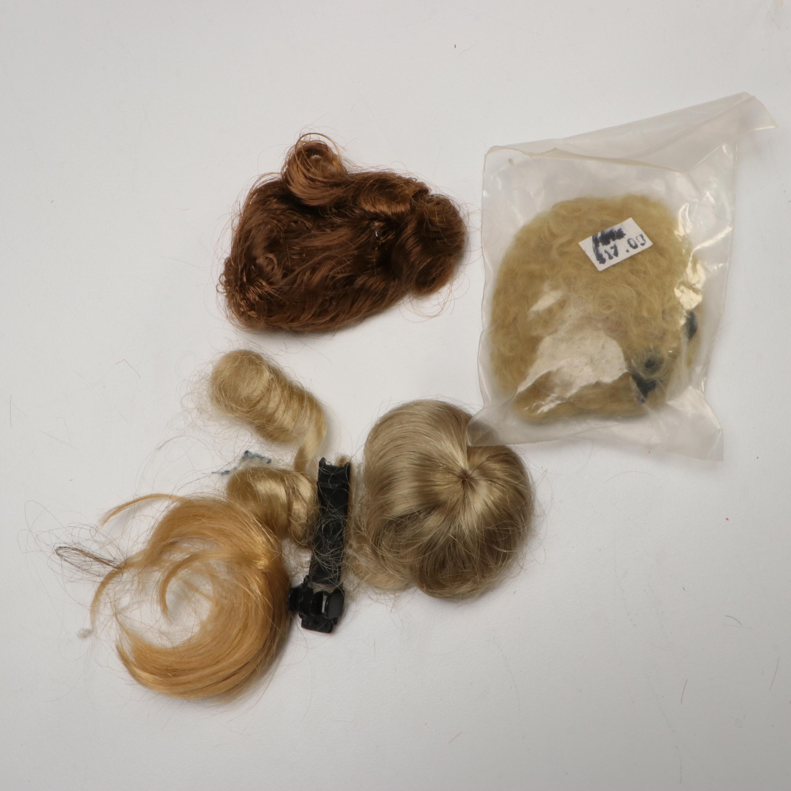 Monique Collection, One & Only, Lou Davis and More Doll Wigs, Late 20th C.