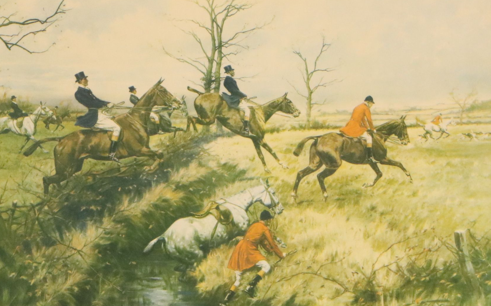 Collotype After George Wright "Survival of the Fittest," Early 20th Century