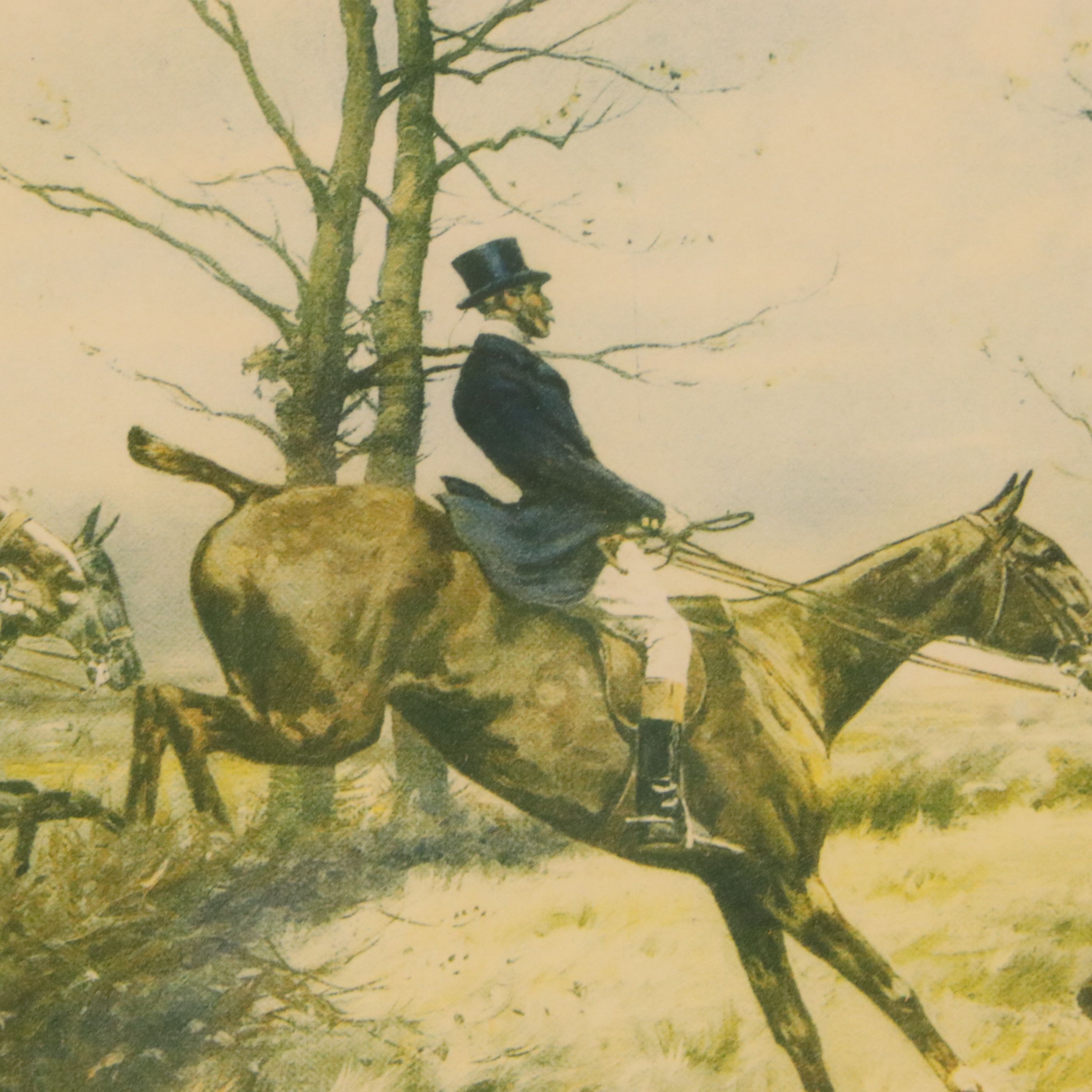 Collotype After George Wright "Survival of the Fittest," Early 20th Century