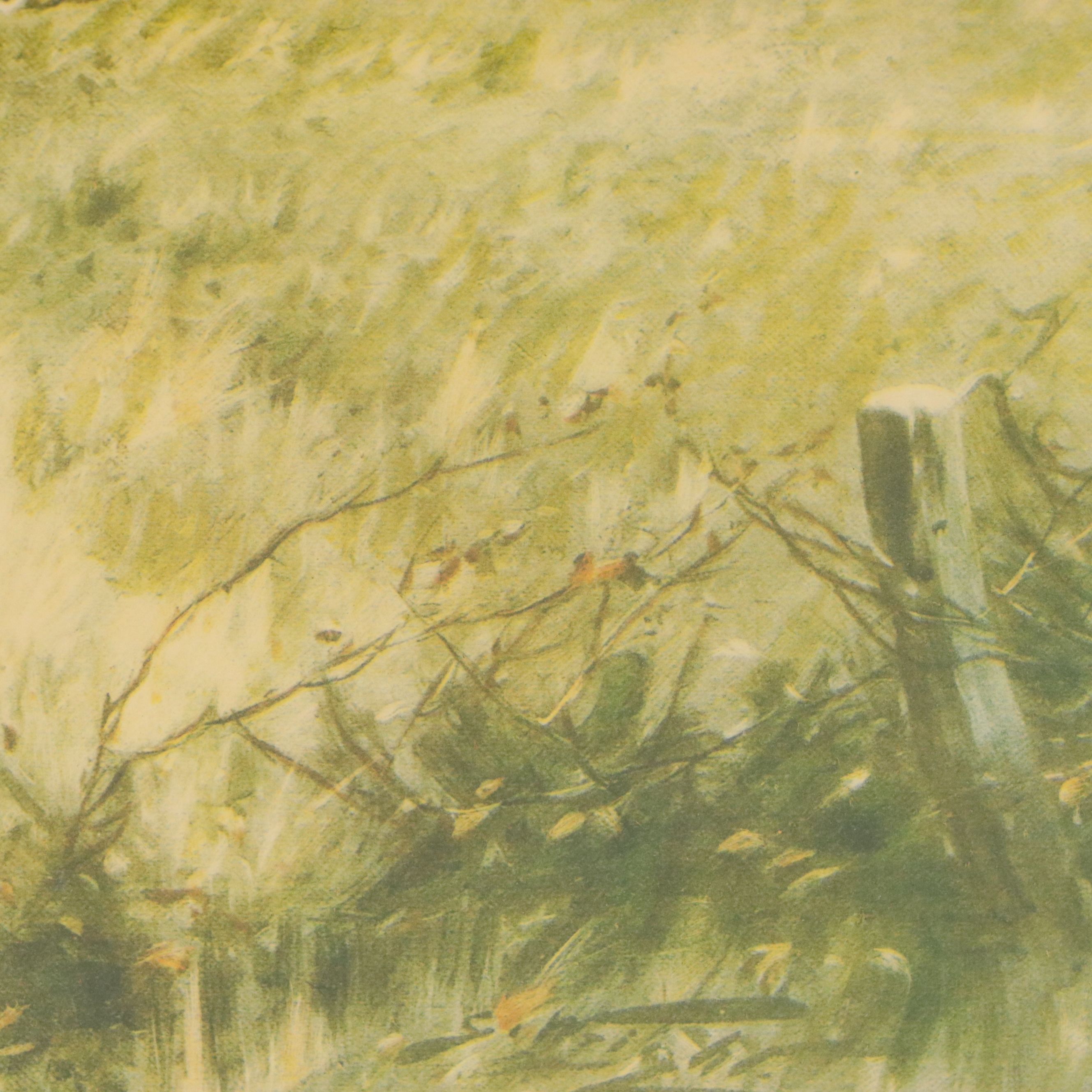 Collotype After George Wright "Survival of the Fittest," Early 20th Century