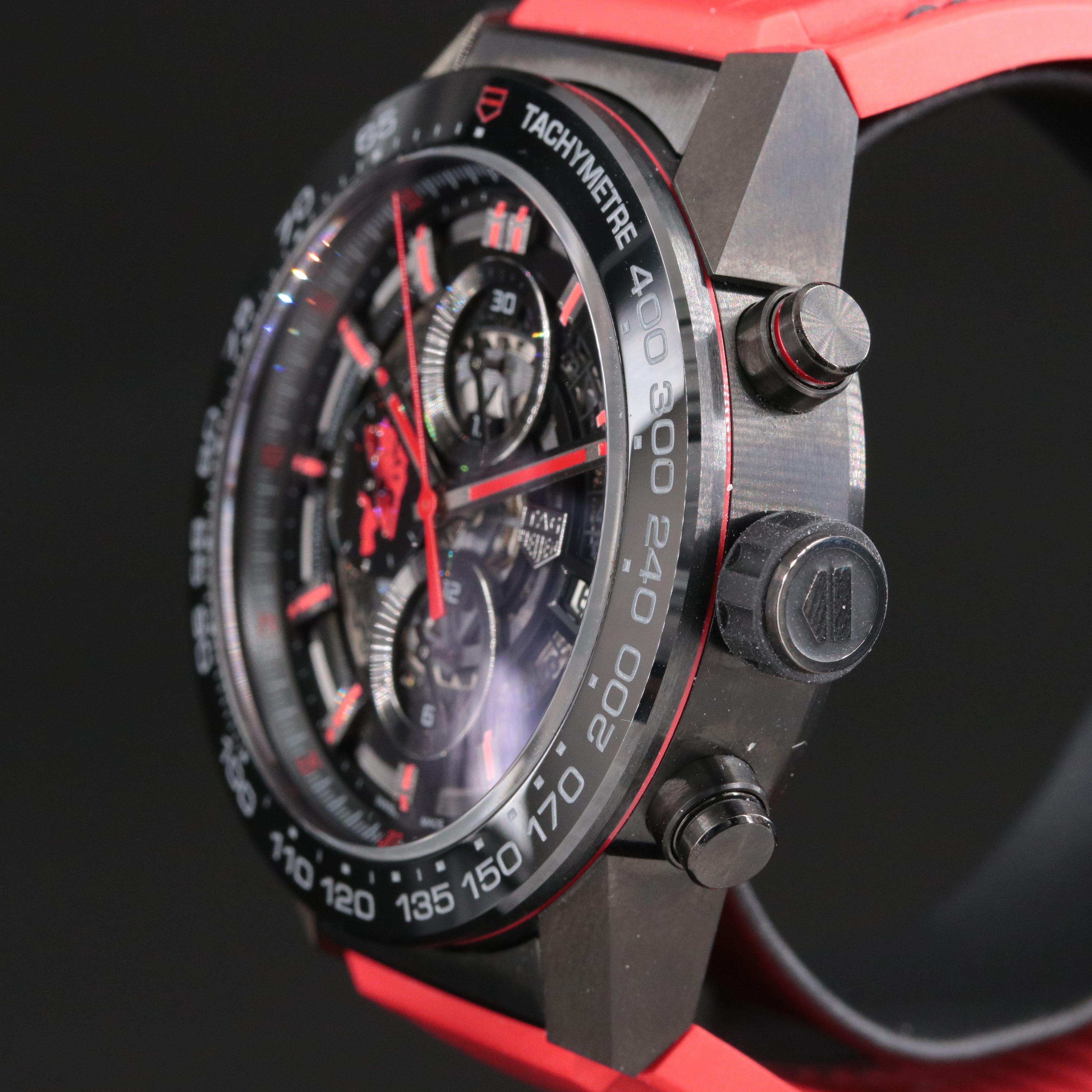 TAG Heuer Carrera Heuer 01 "Manchester United" Special Edition Watch