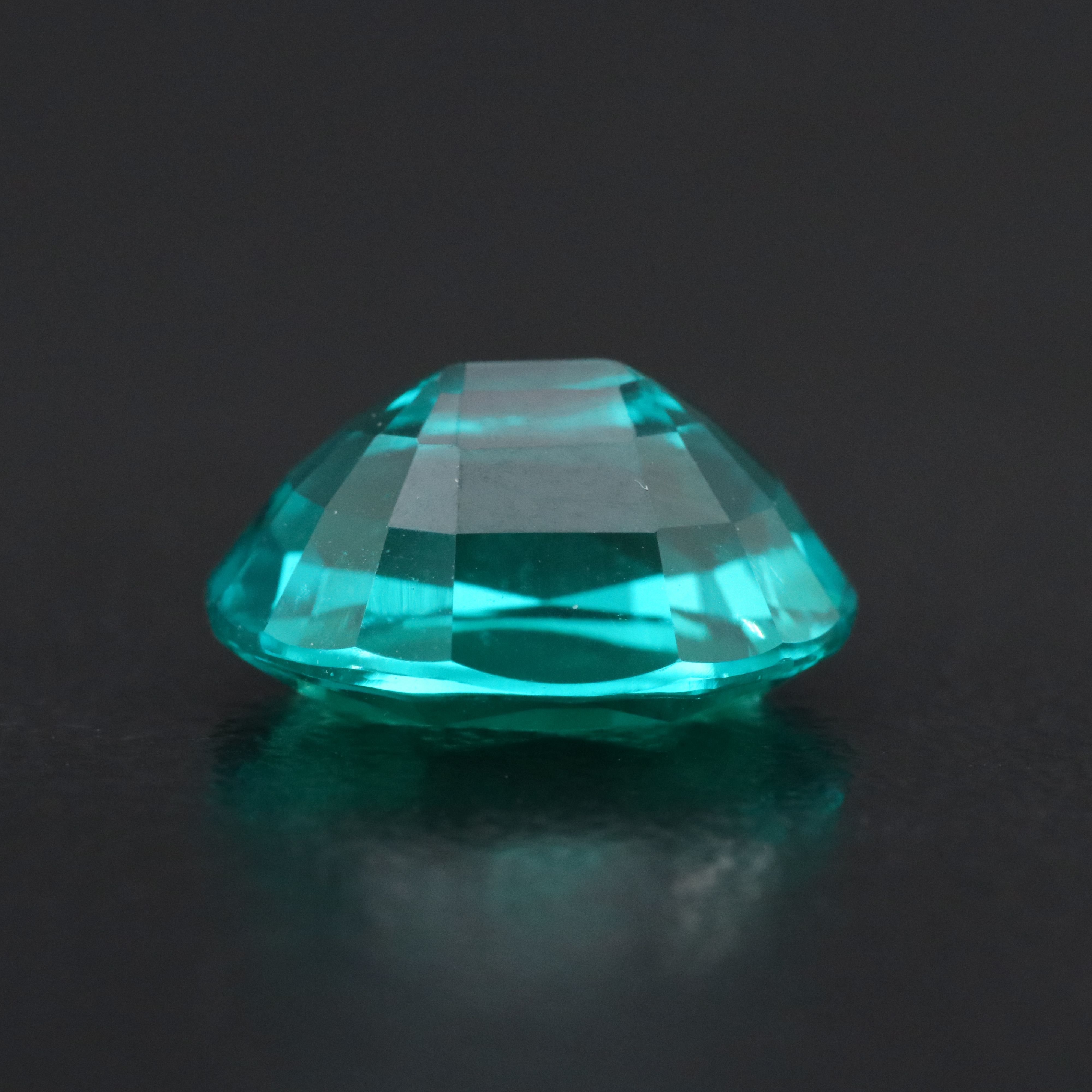 Loose 3.55 CT Lab Grown Emerald