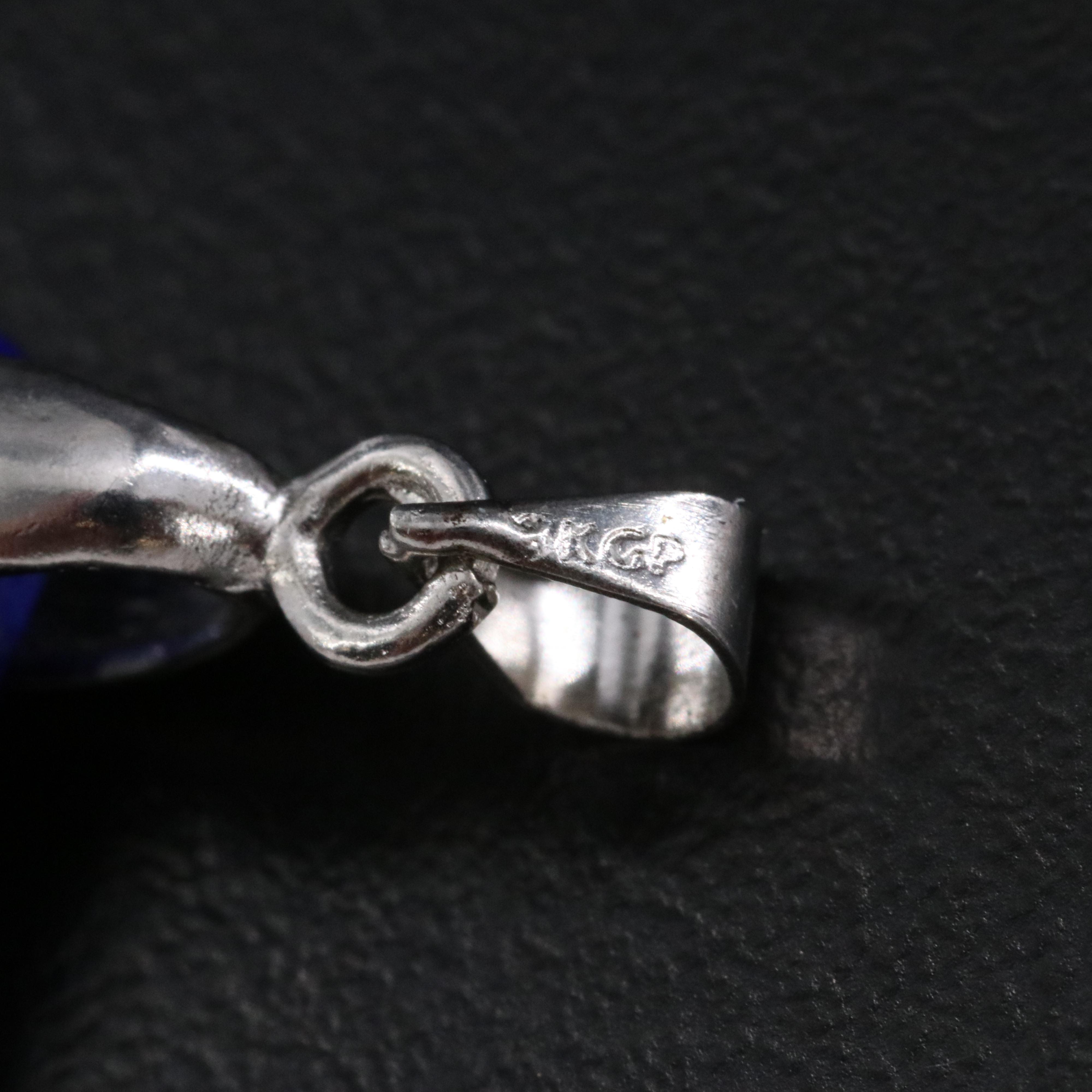 Gold-Filled Lapis Lazuli Pendant