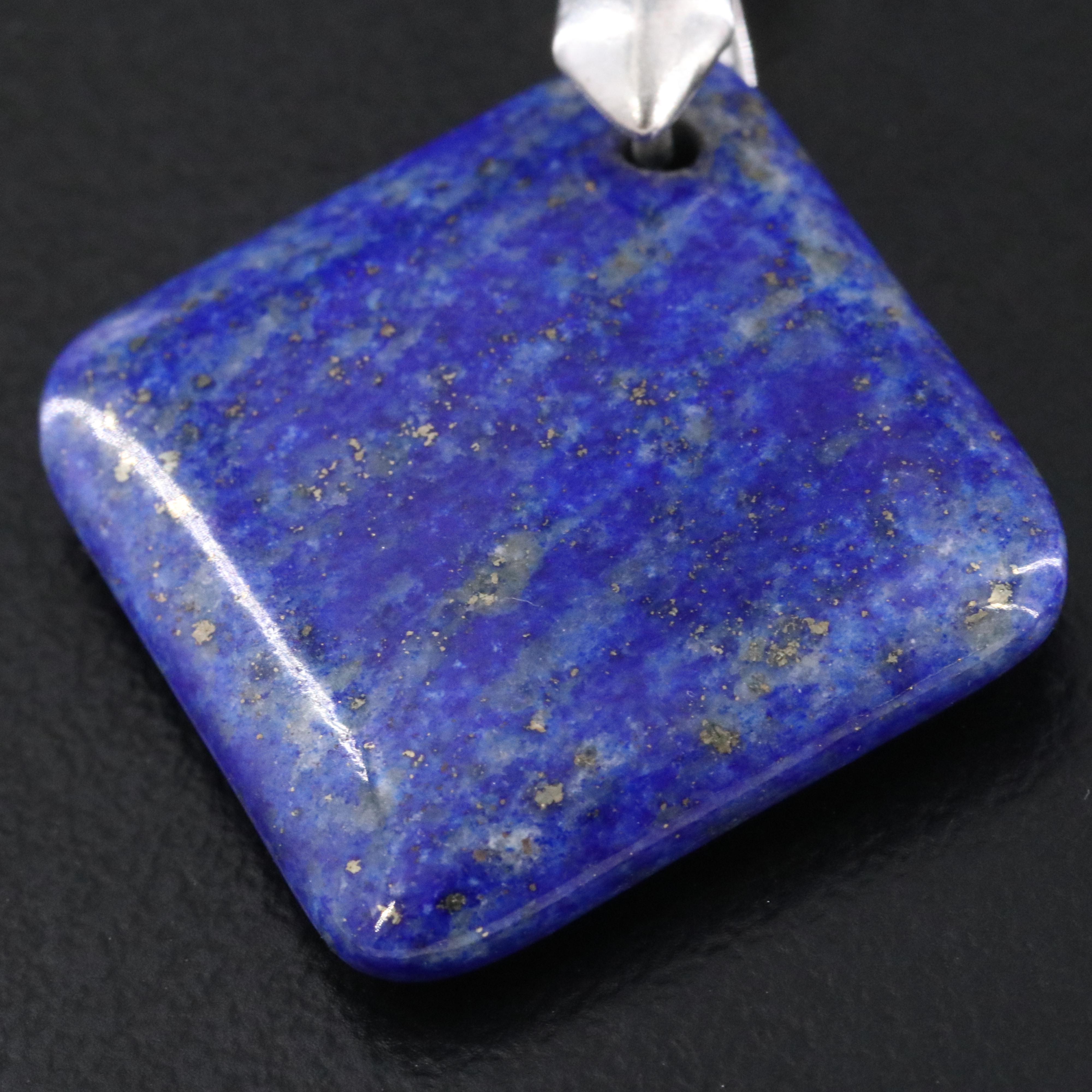 Gold-Filled Lapis Lazuli Pendant