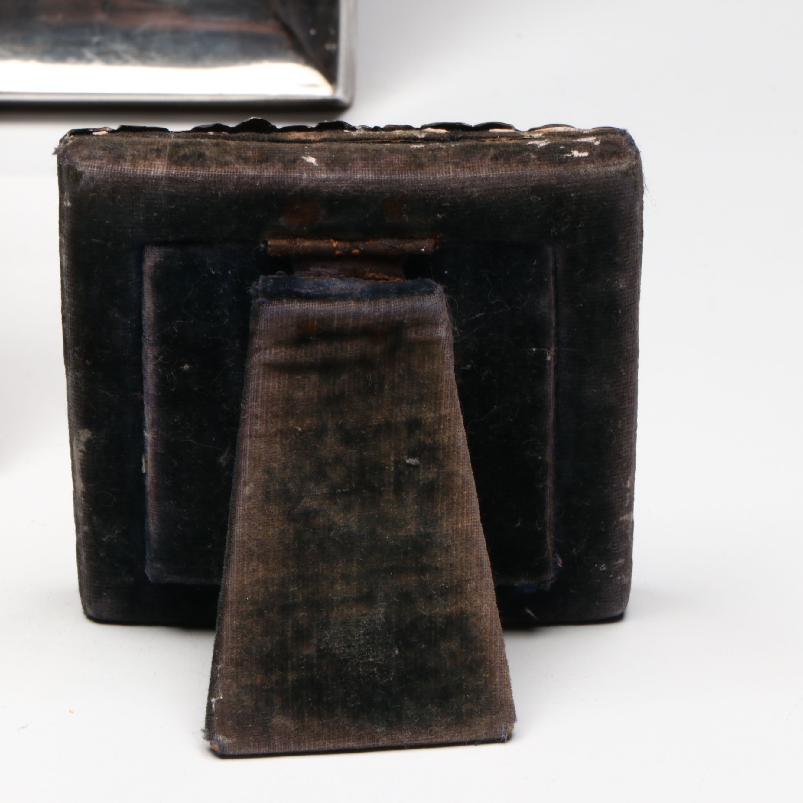 English Sterling and Other Tortoiseshell Frame, Late 19th/Early 20th Century