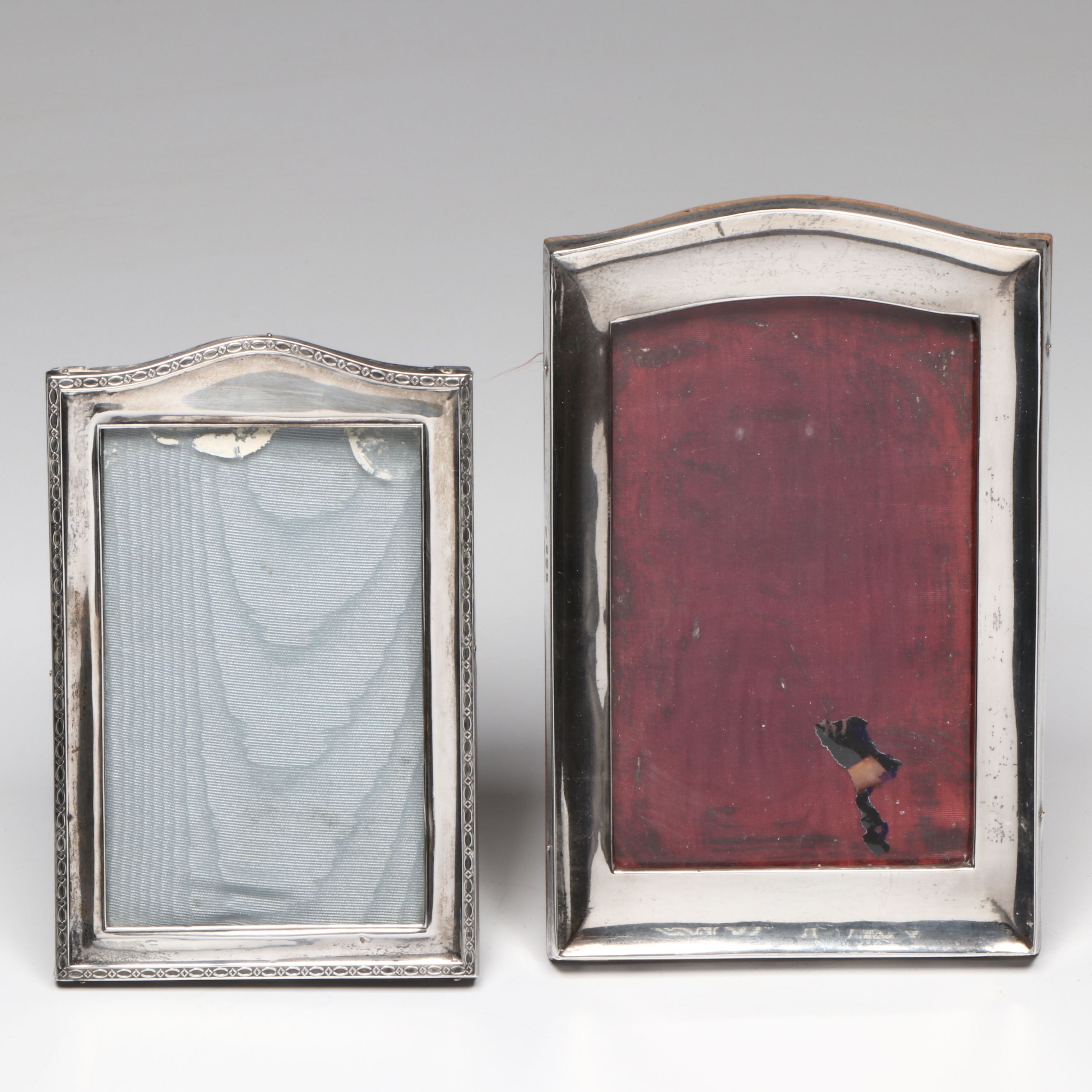 English Sterling and Other Tortoiseshell Frame, Late 19th/Early 20th Century