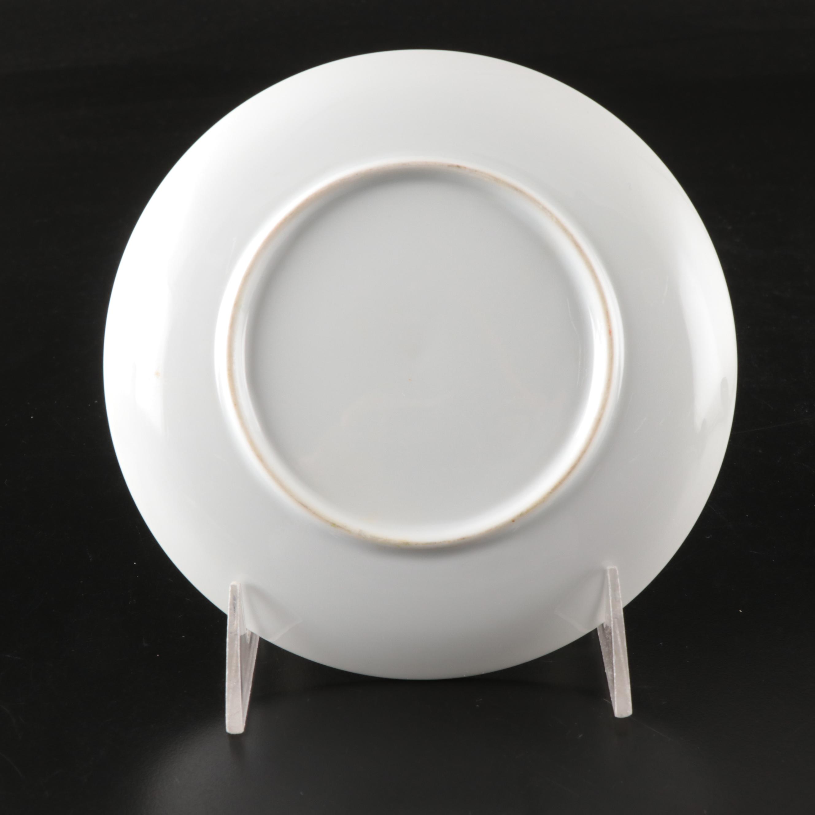 Lego Japanese Porcelain Decorative Bird Plates