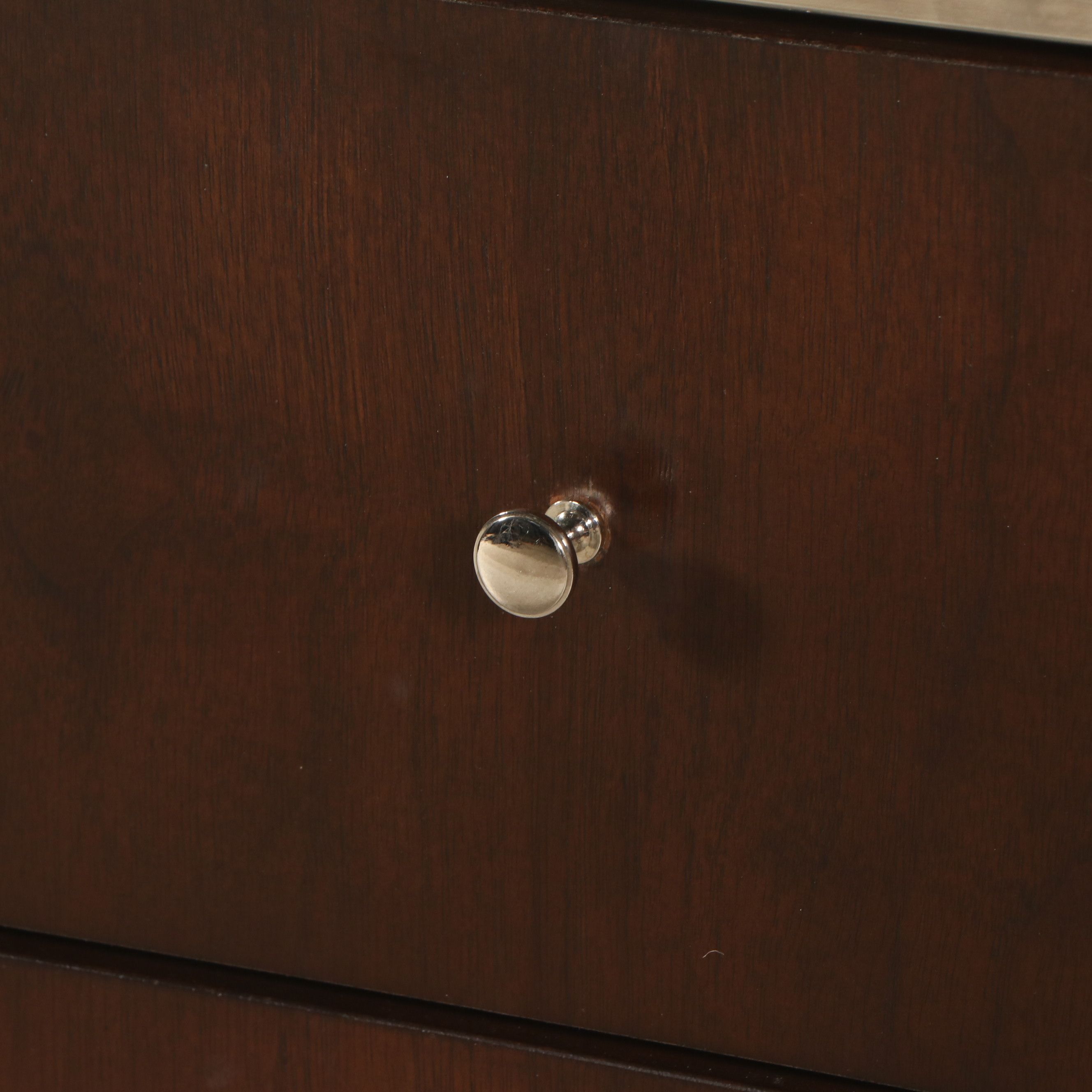 Mitchell Gold + Bob Williams Wood and Chrome "Manning" Dresser