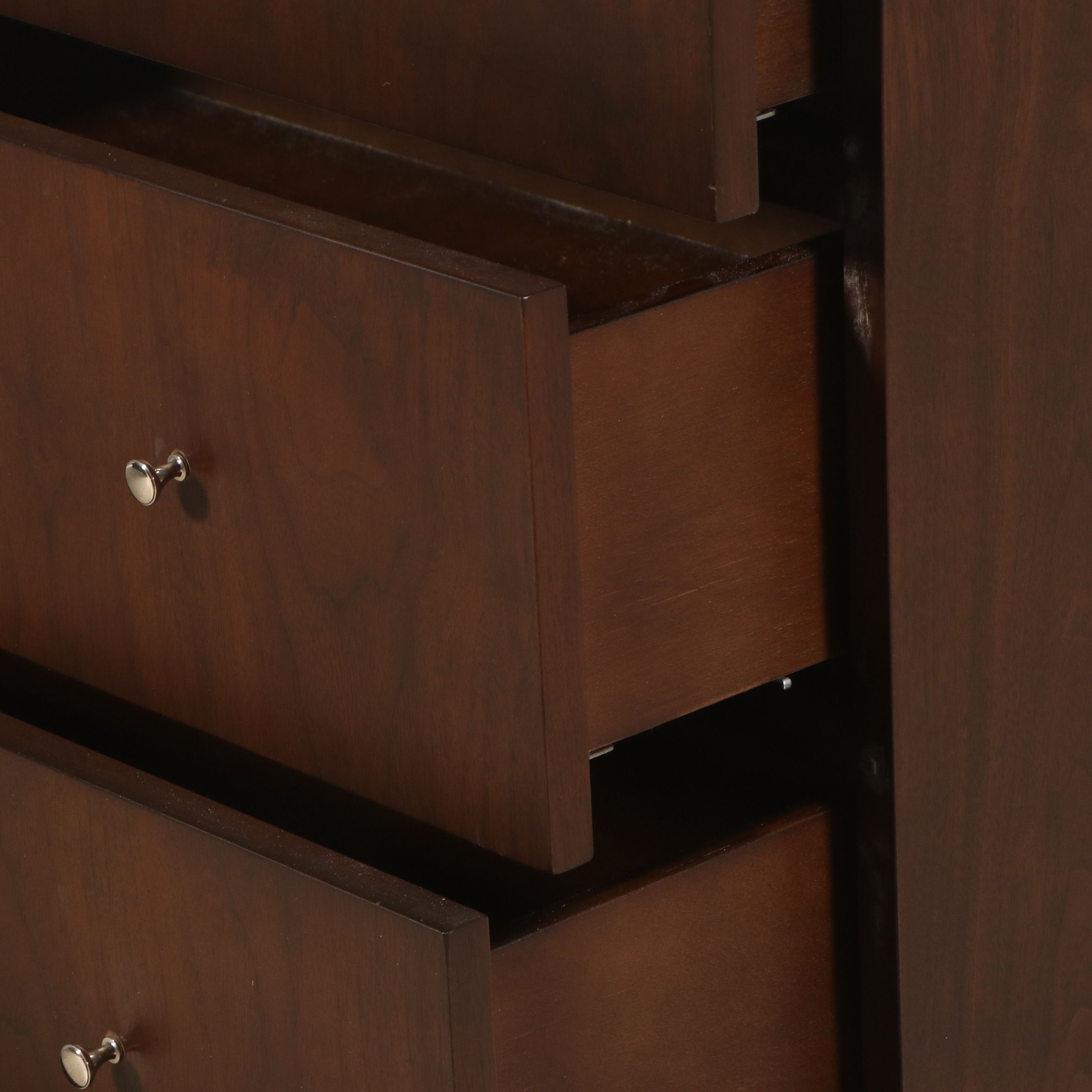 Mitchell Gold + Bob Williams Wood and Chrome "Manning" Dresser