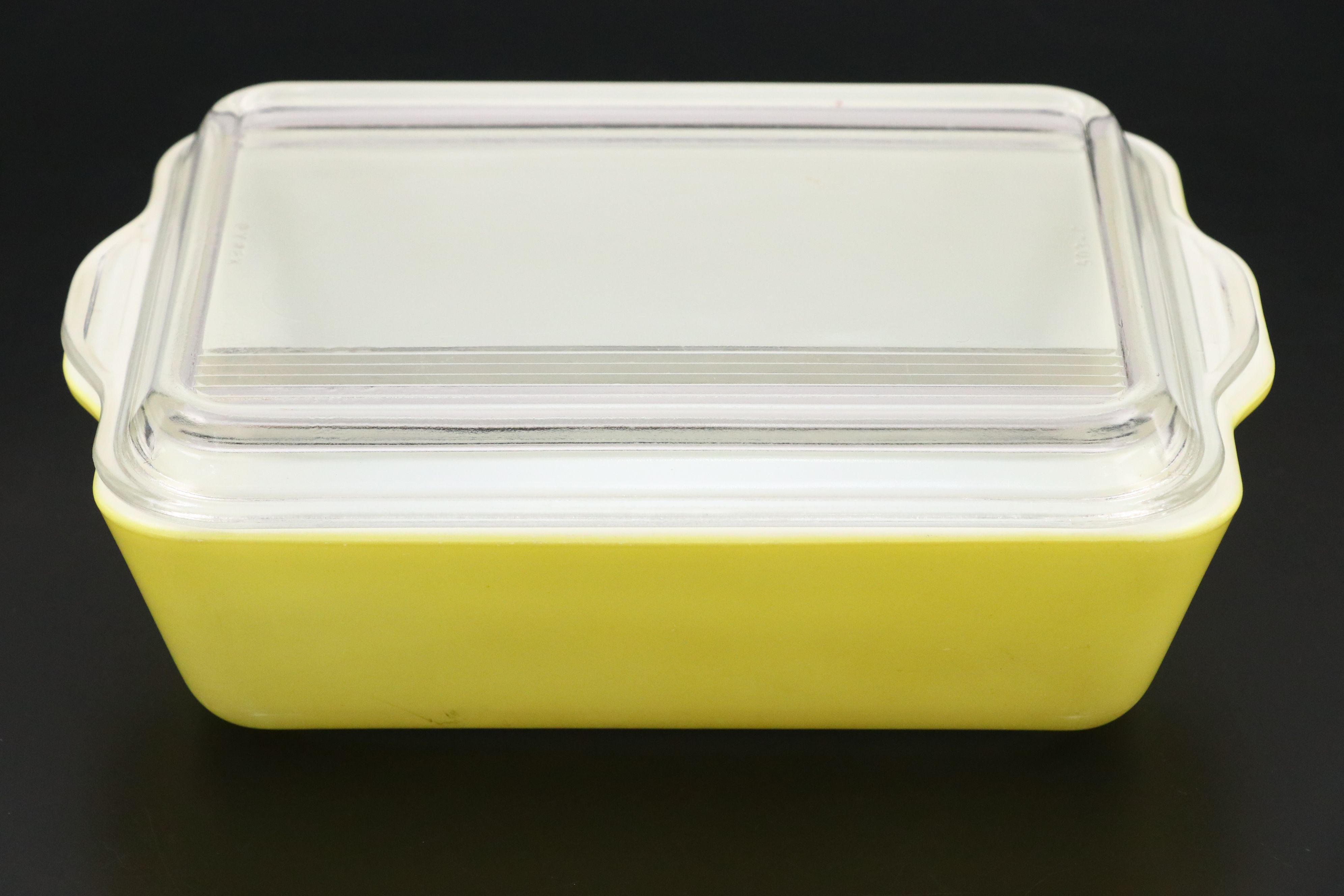 Pyrex "Primary Colors" Glass Refrigerator Dishes