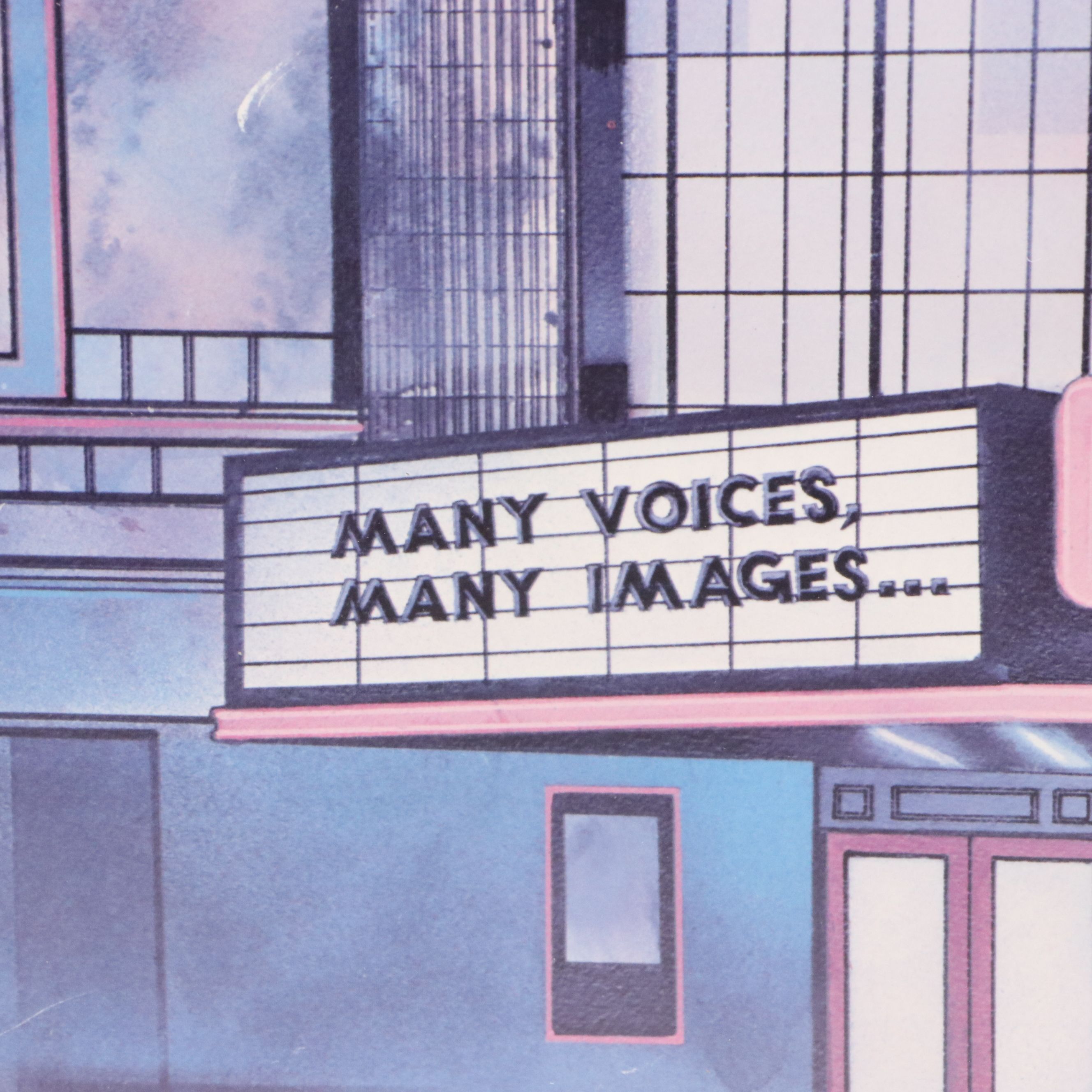 Offset Lithograph After Michael Rigsbee "The Carolina Theater," Late 20th C.