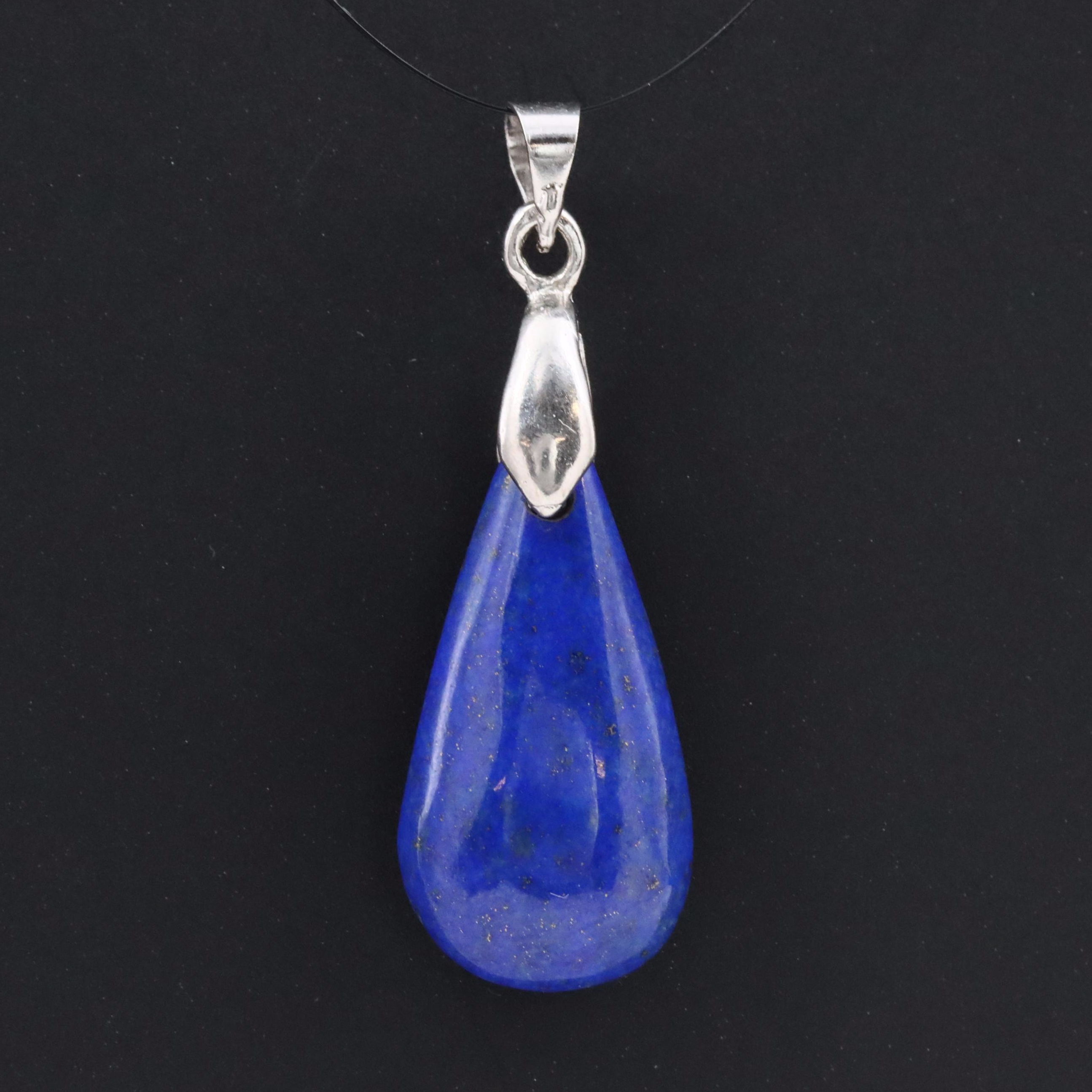 Gold-Filled Lapis Lazuli Pendant