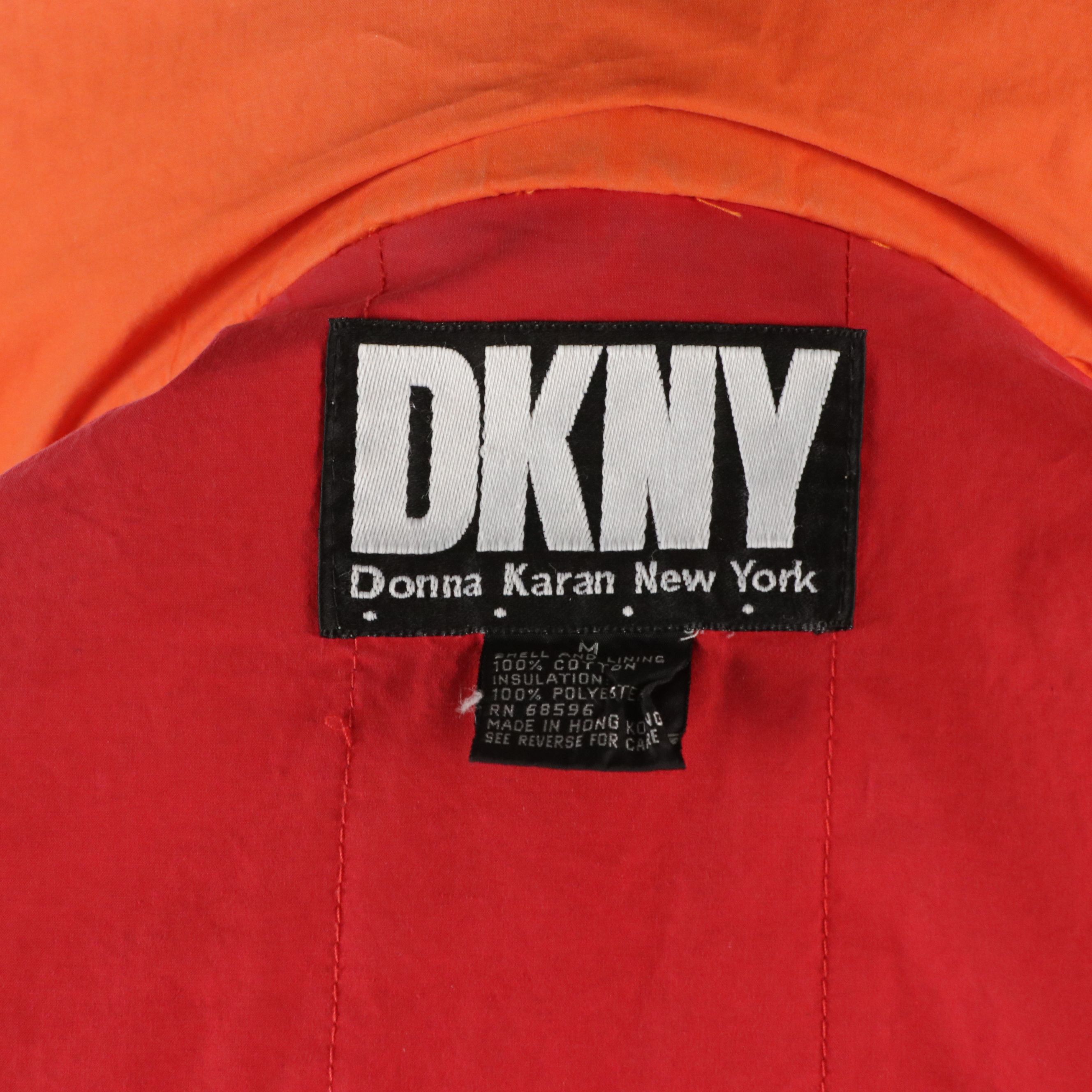 Men's Lee Storm Rider Jean Jacket and DKNY Orange Hooded Windbreaker