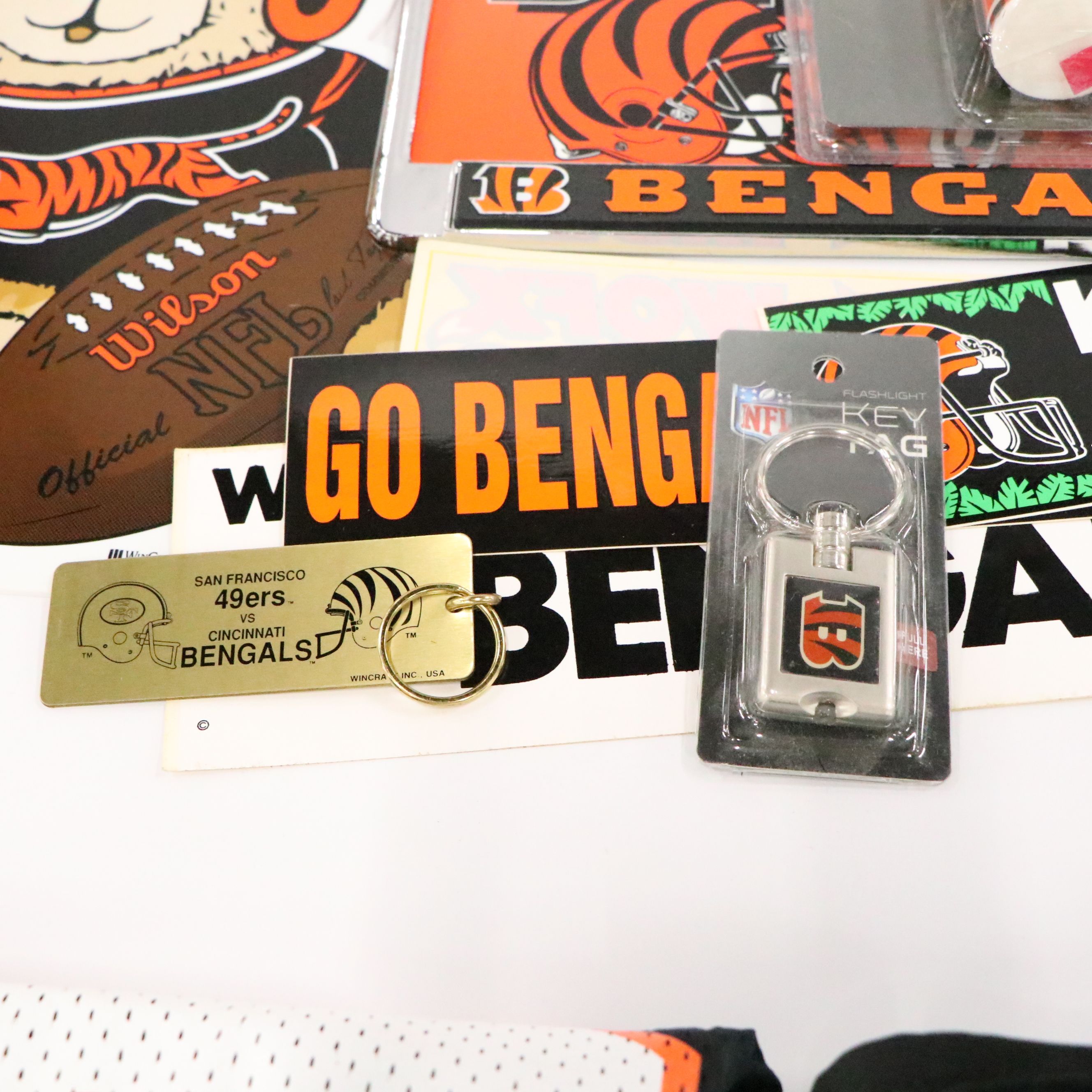 Cincinnati Bengals Car Accessories, Carl Pickens Jersey and More Memorabilia