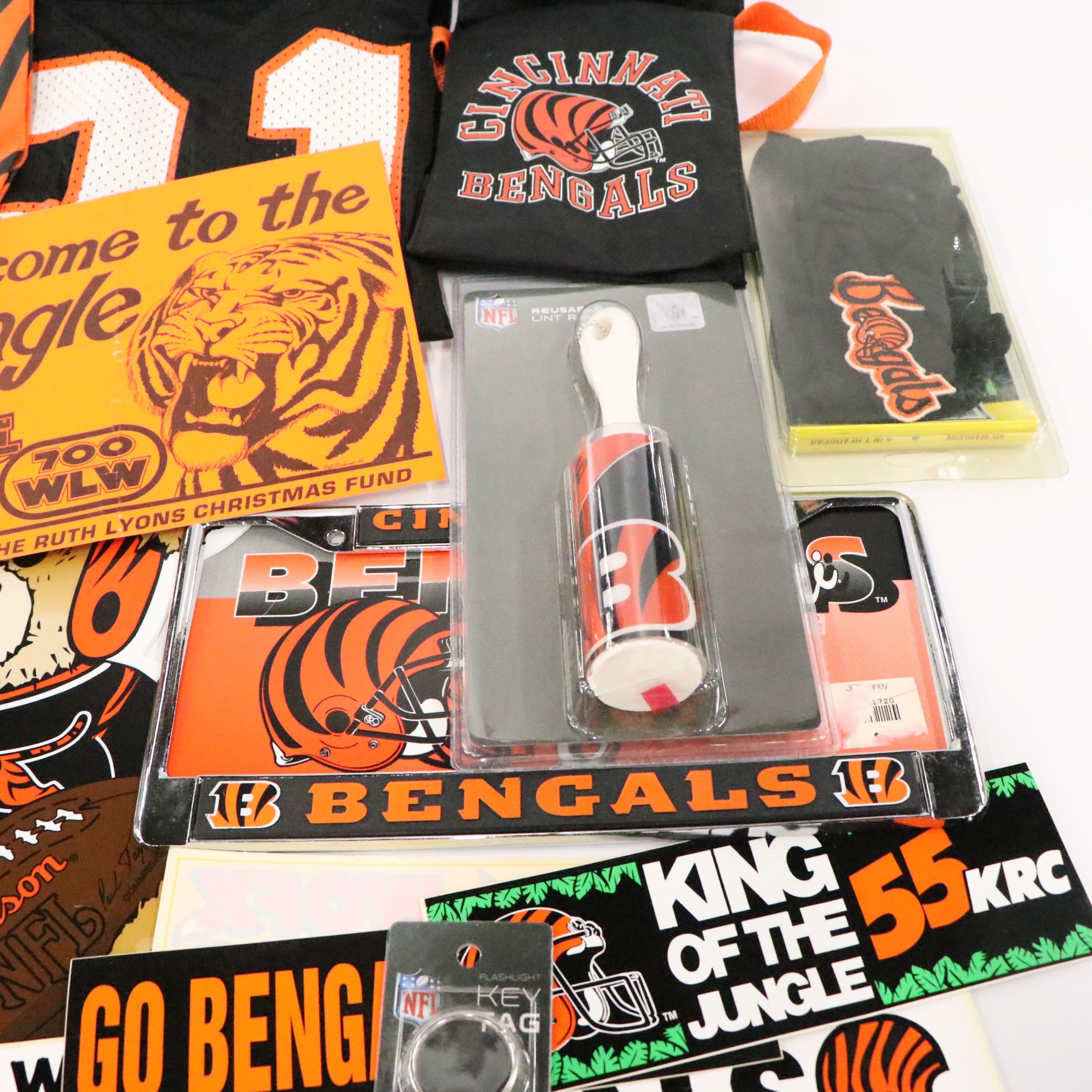 Cincinnati Bengals Car Accessories, Carl Pickens Jersey and More Memorabilia
