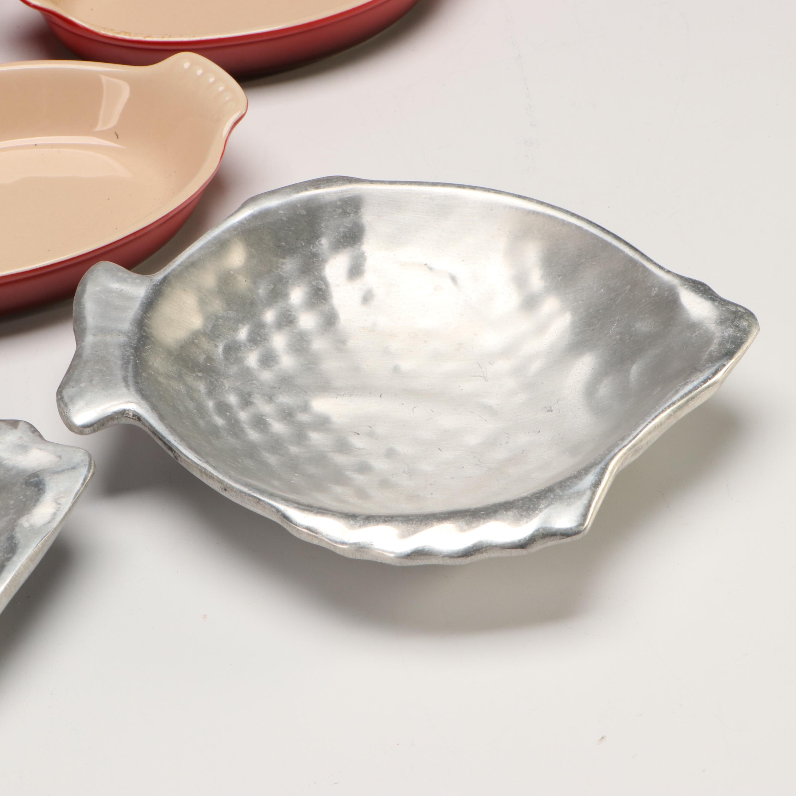 Le Creuset Bakeware with Fish Serveware