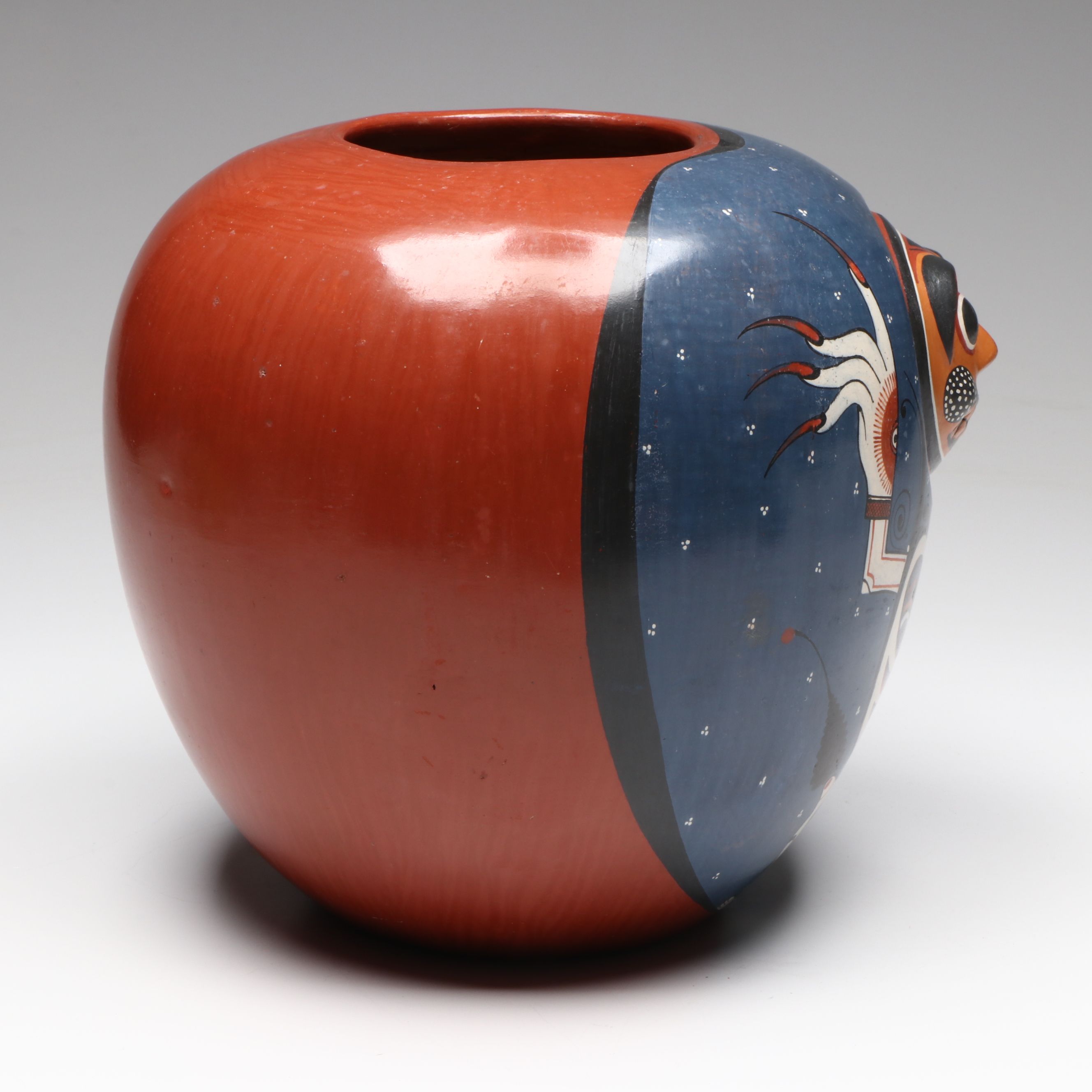 José de Jesús Álvarez Ramírez Tonalá Ware Mexican Folk Art Pottery