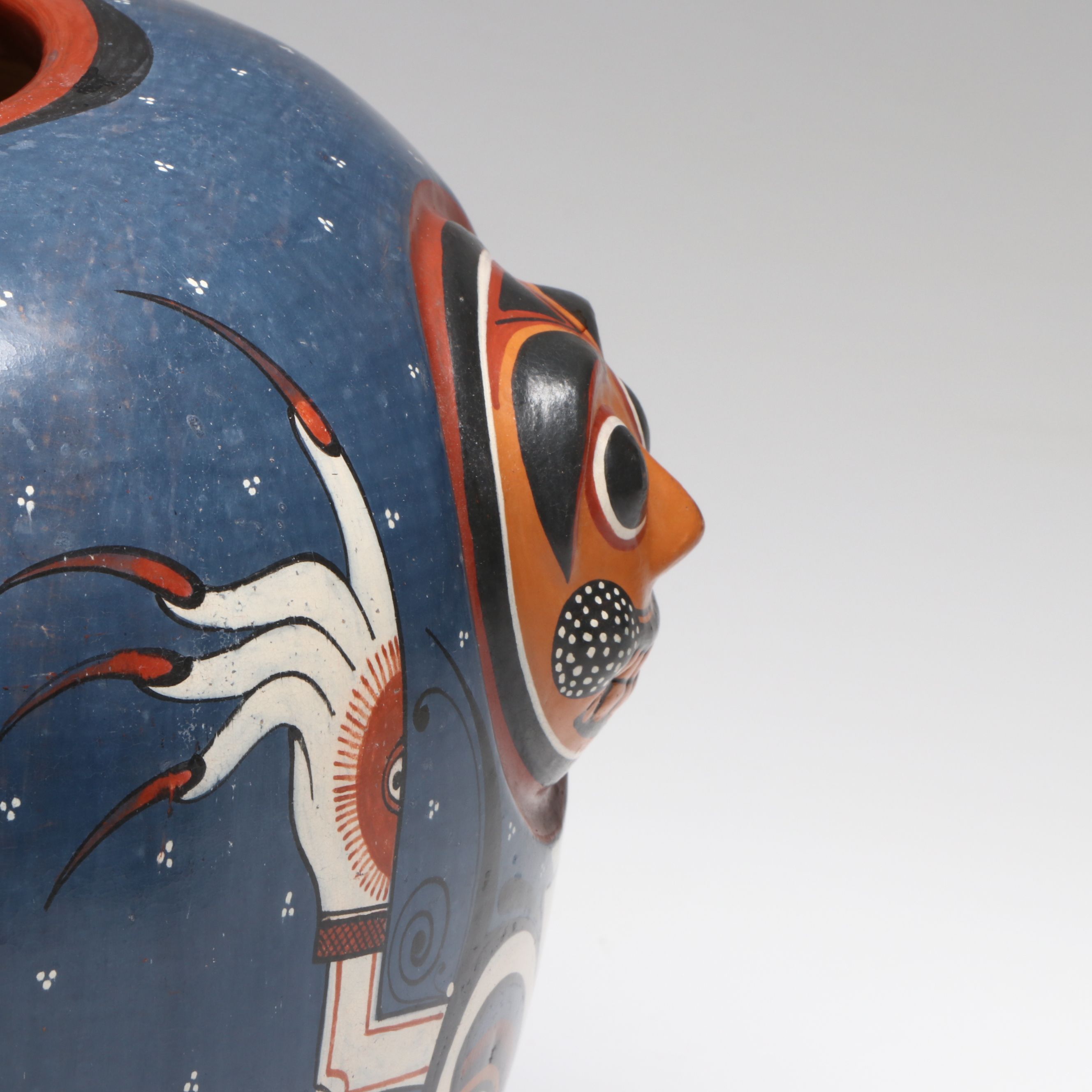José de Jesús Álvarez Ramírez Tonalá Ware Mexican Folk Art Pottery