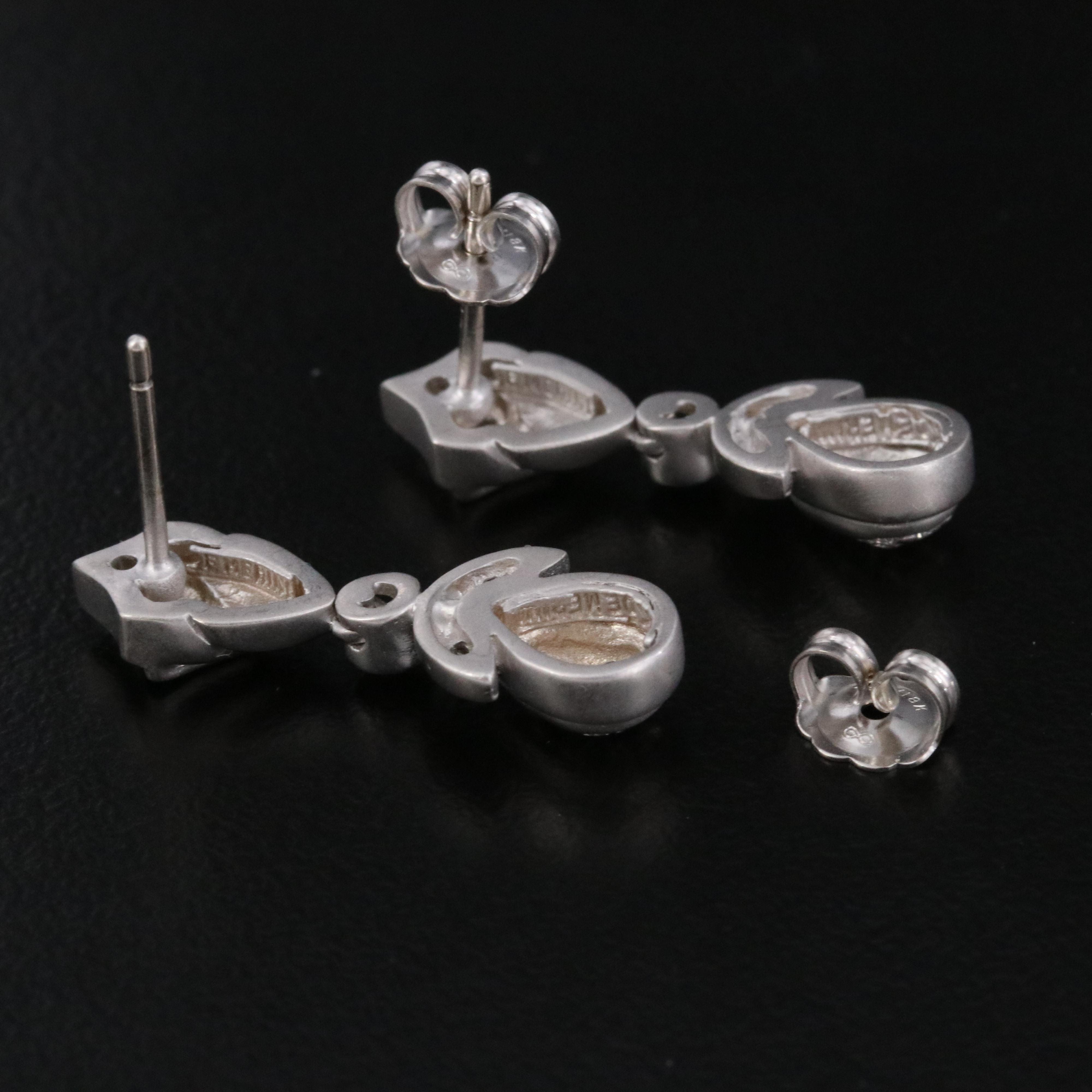 18K 0.52 CTW Diamond Earrings
