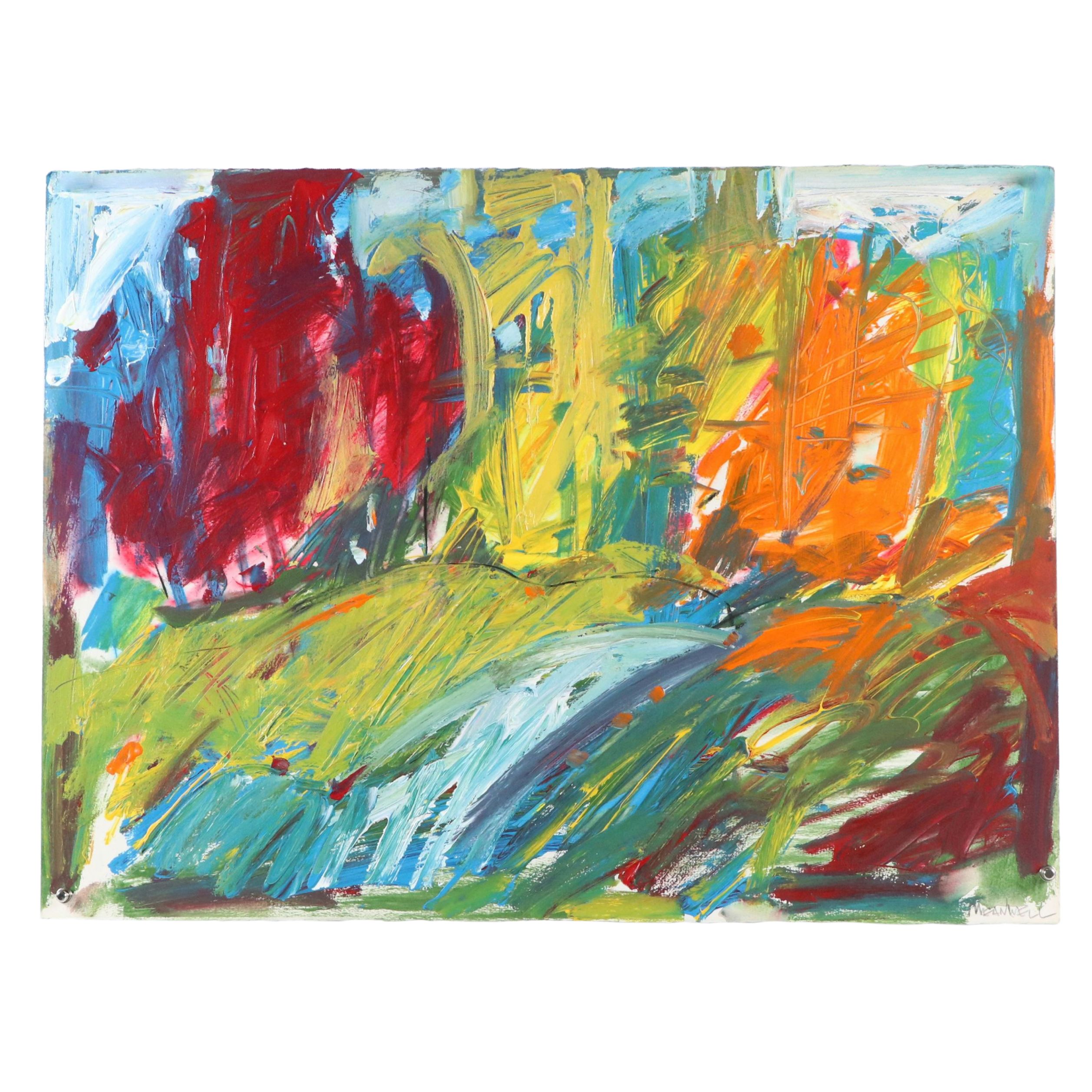 Jack Meanwell Oil Painting, Late 20th Century