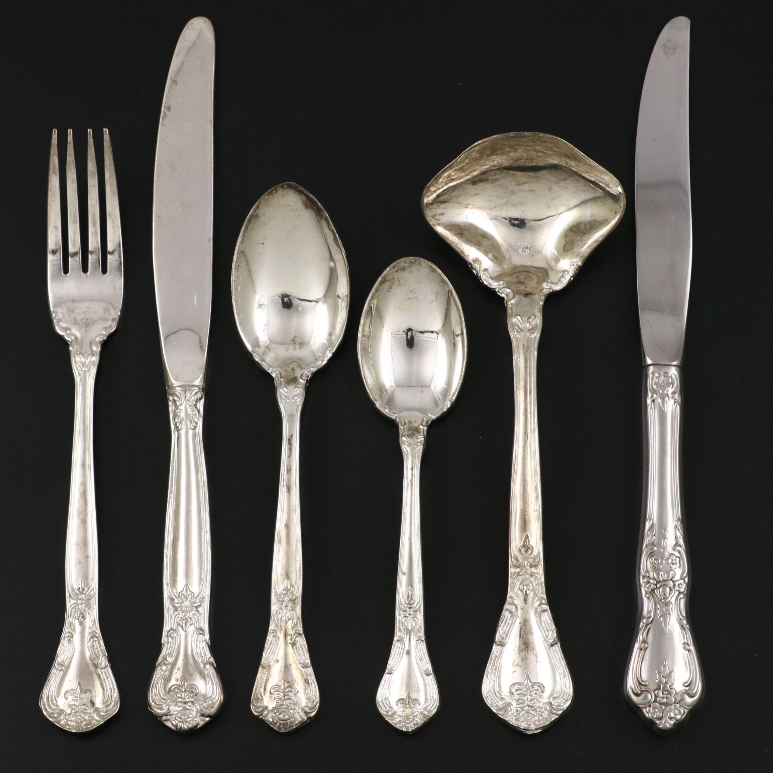 Godinger "Grand Master" Silver Plate Flatware, 1998