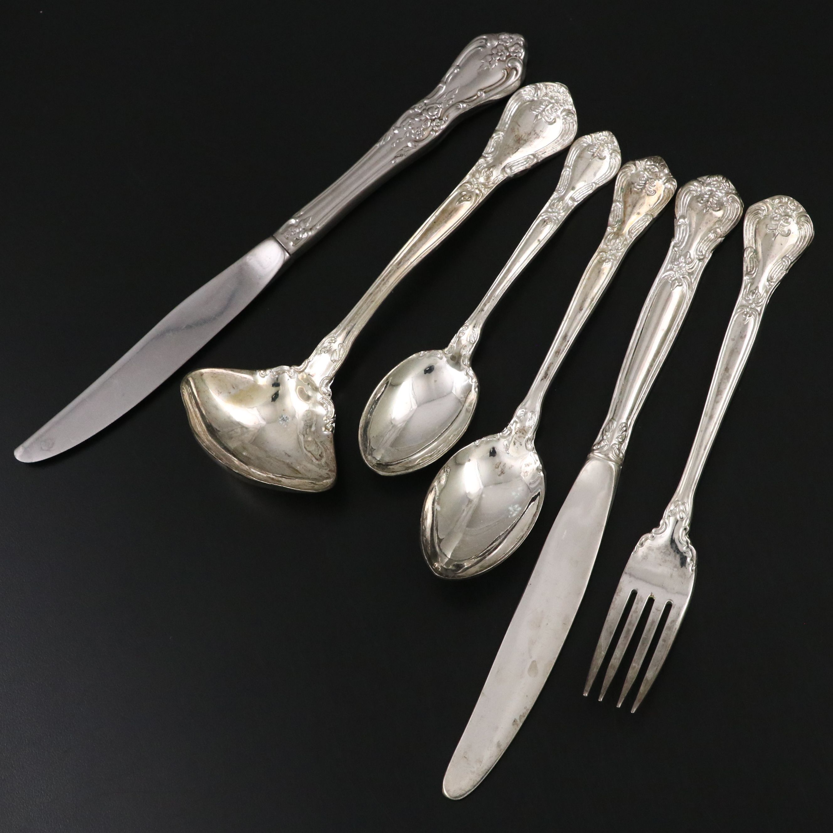 Godinger "Grand Master" Silver Plate Flatware, 1998
