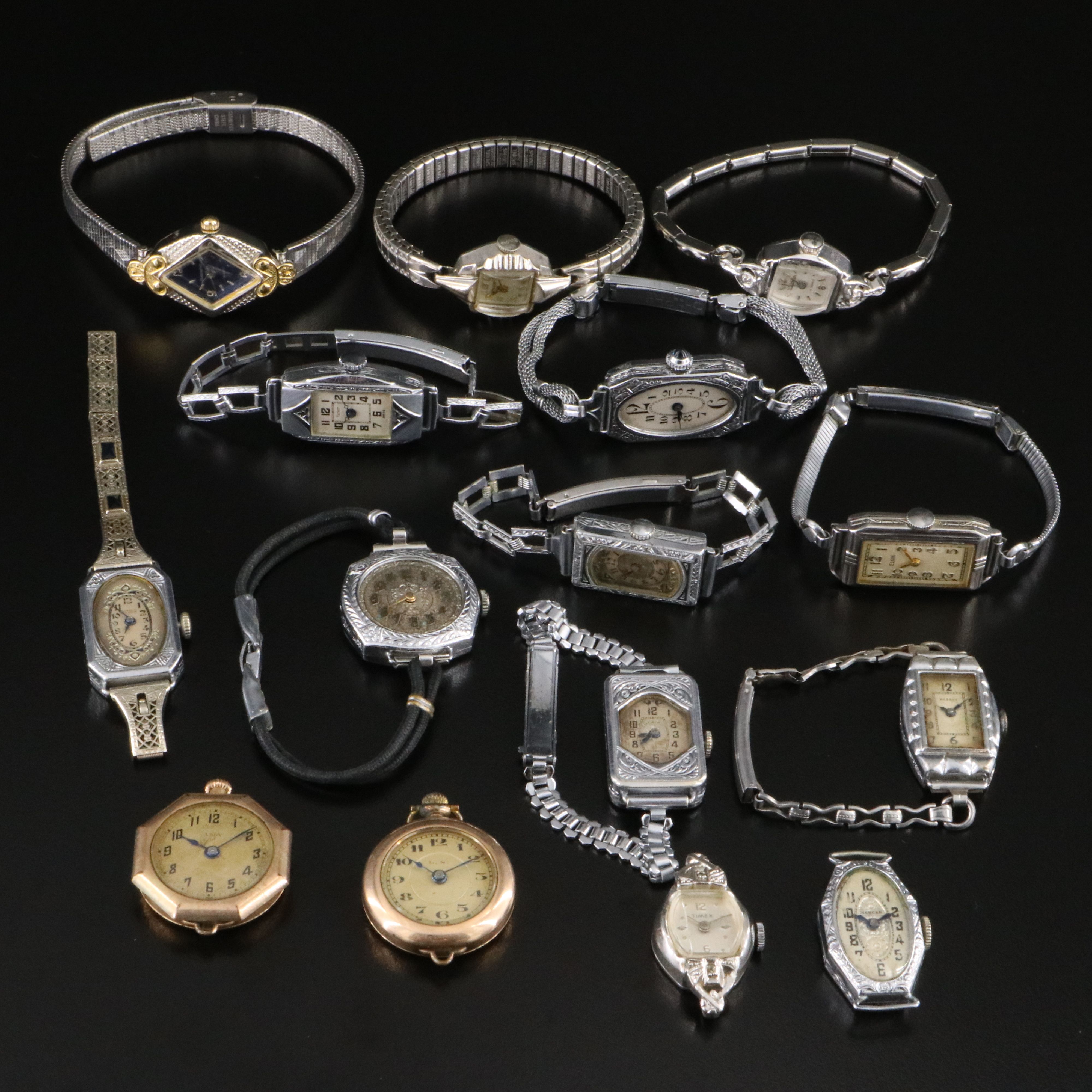 Vintage Dress Watch Collection with Converter Watches