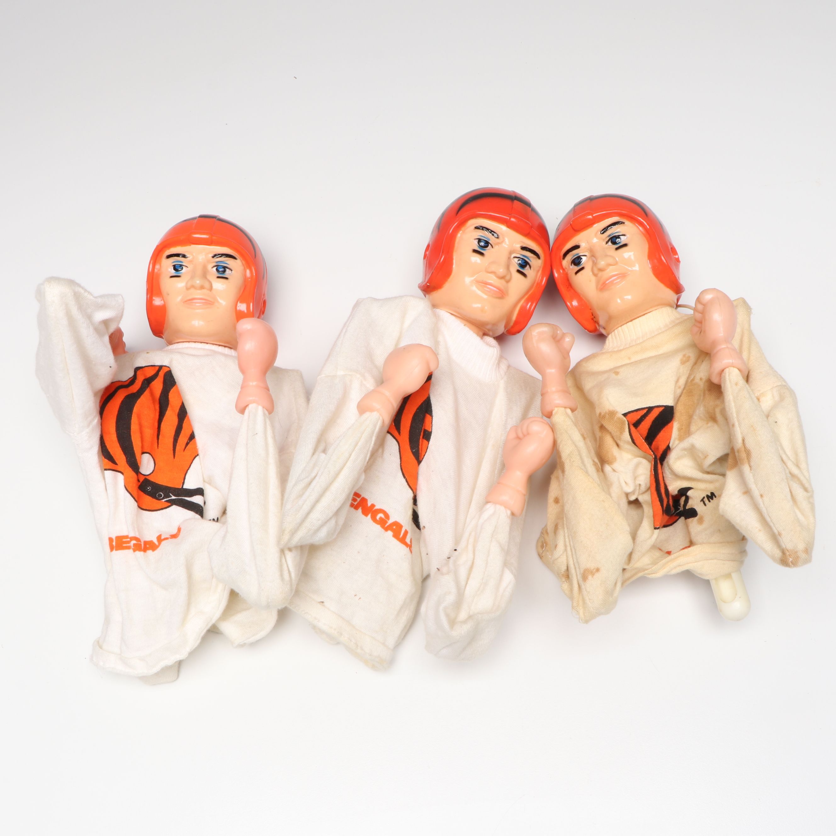 Cincinnati Bengals Boxing Puppets with Banks, Window Stickers, and More Décor