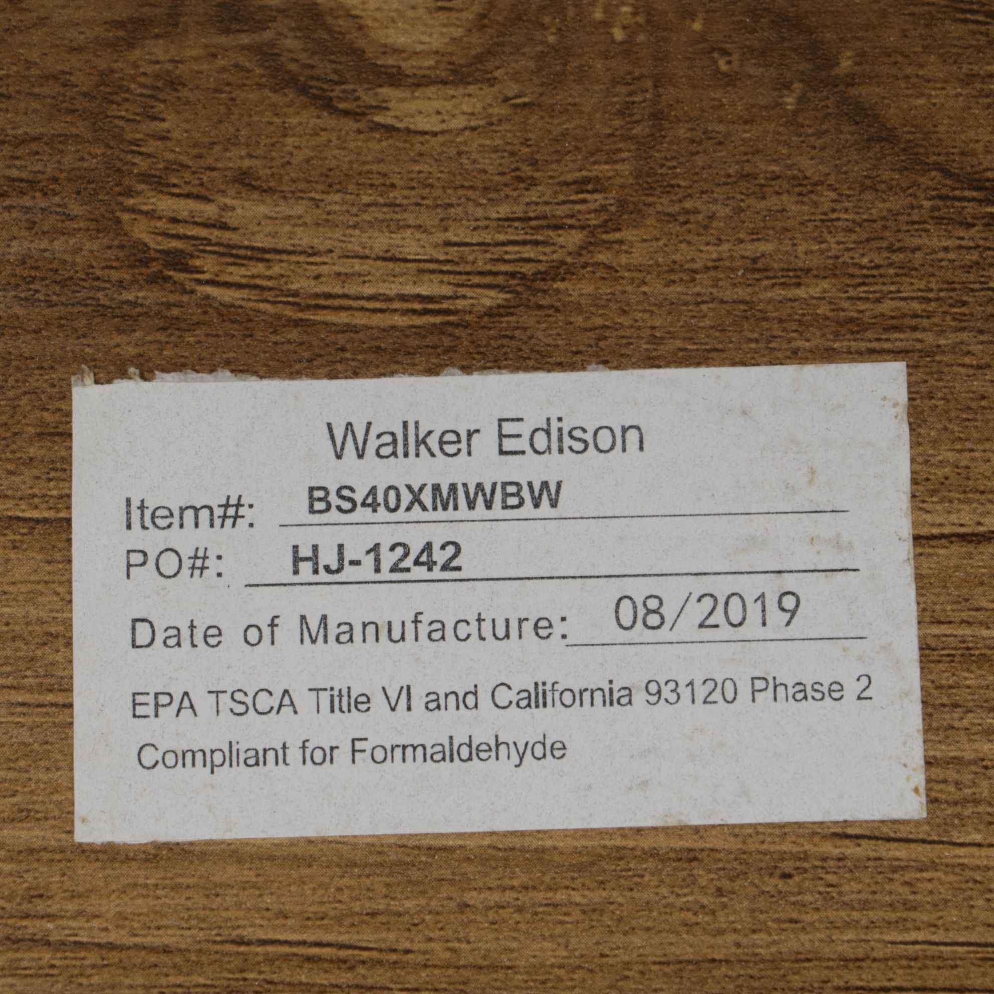 Three Contemporary Walker Edison Shelves, 2019