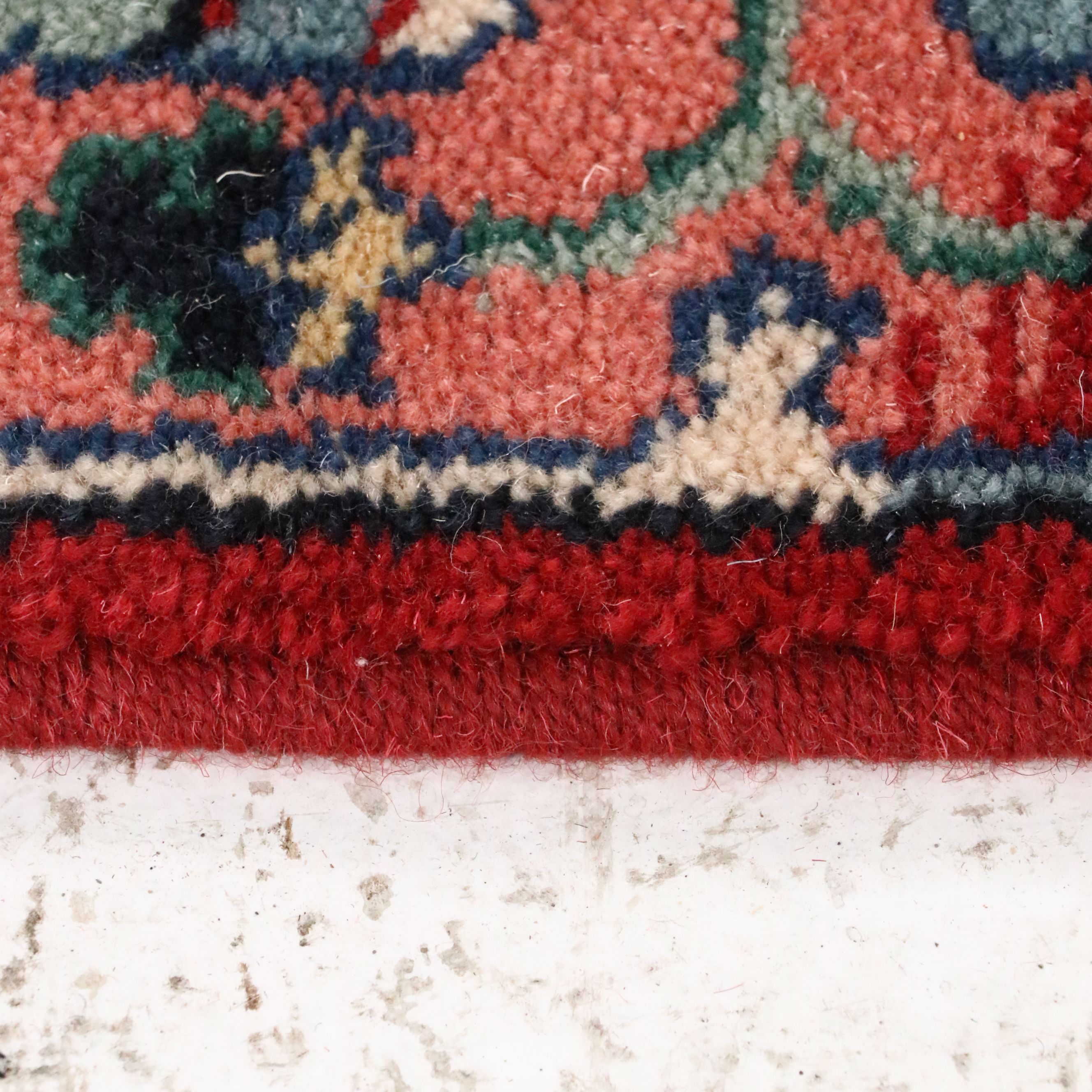 5'7 x 8'1 Machine Made Caucasian Kazak Style Area Rug