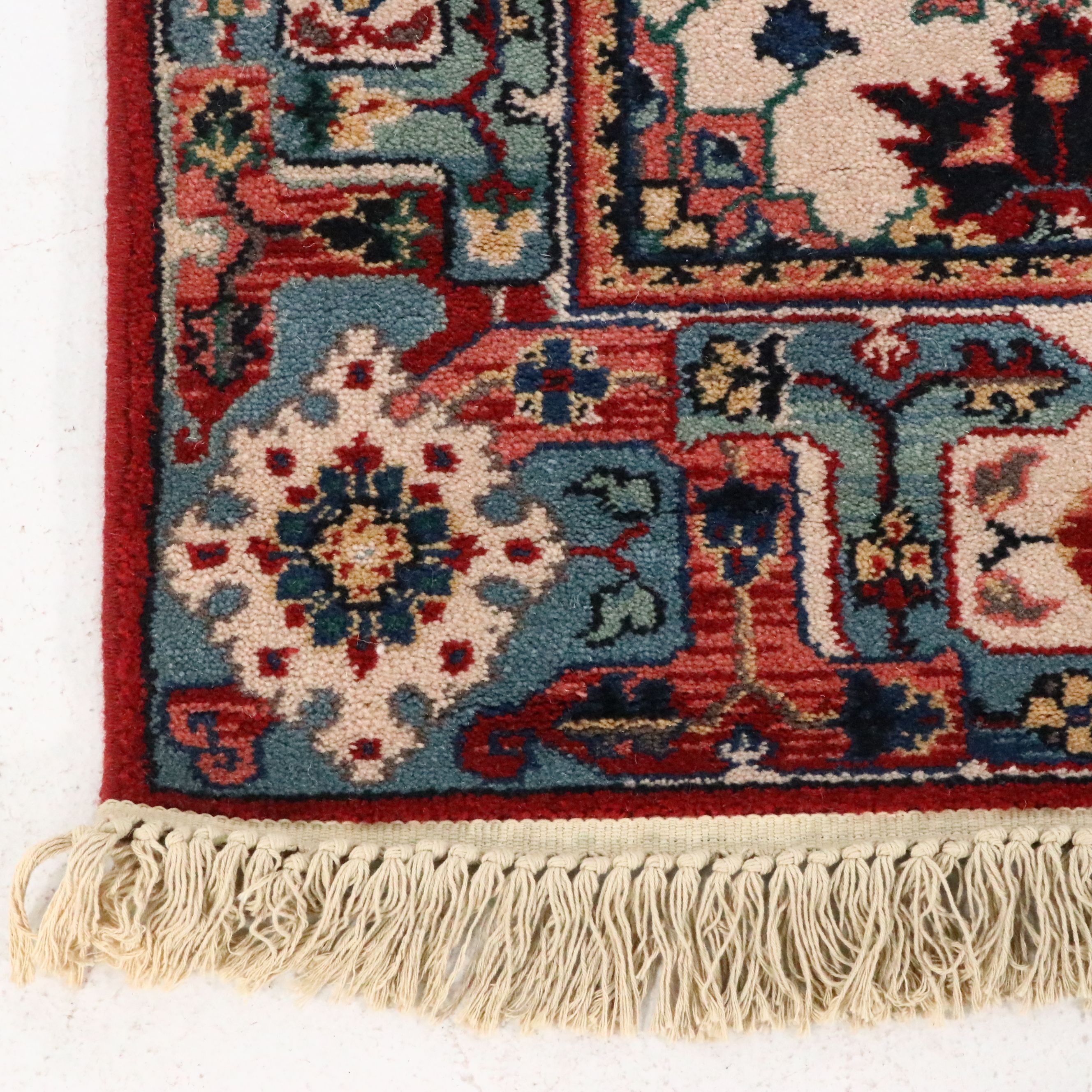 5'7 x 8'1 Machine Made Caucasian Kazak Style Area Rug