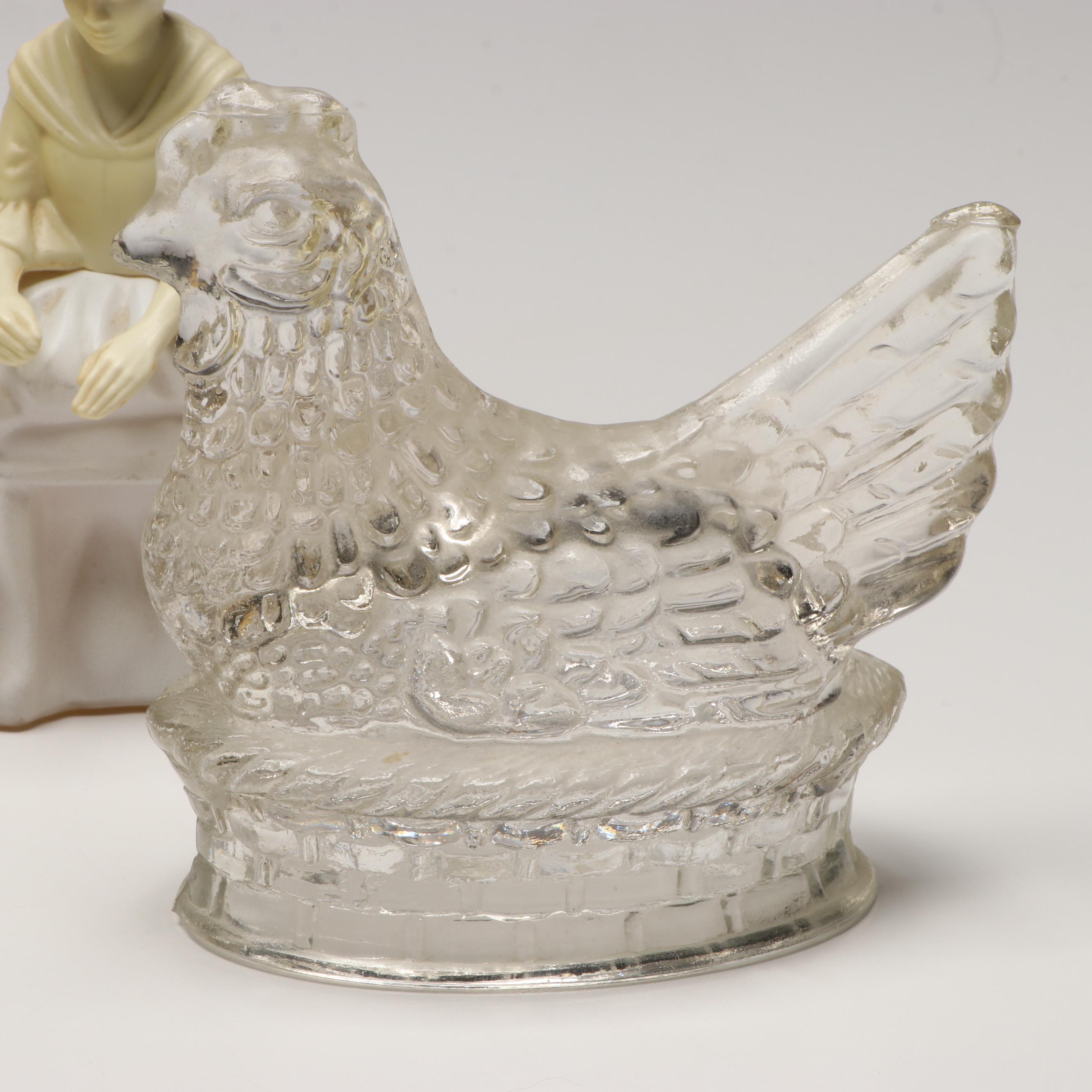 Avon Betsy Ross Perfume Bottles with Glass Animals and Vehicles