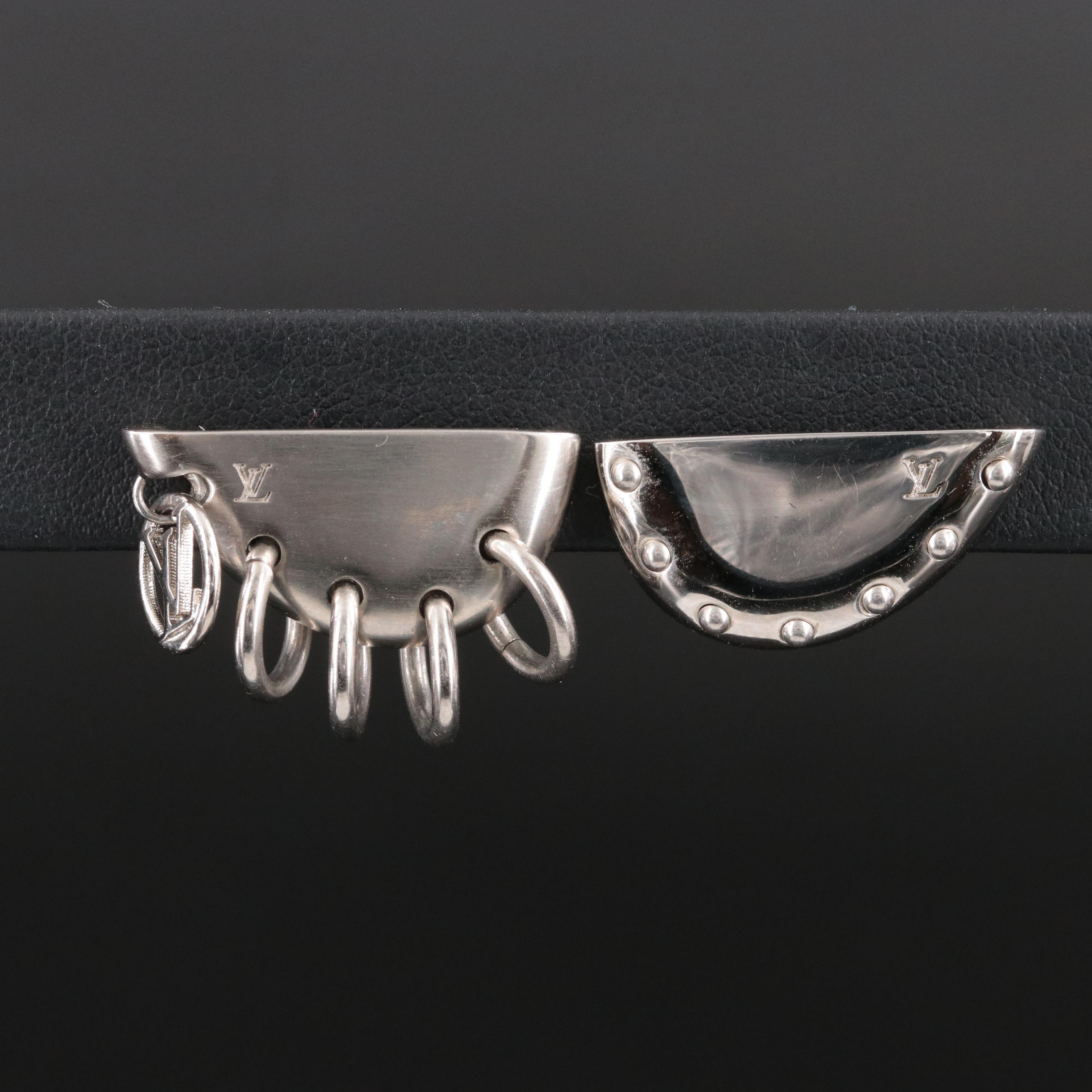 Louis Vuitton Asymmetrical Bionic Earrings