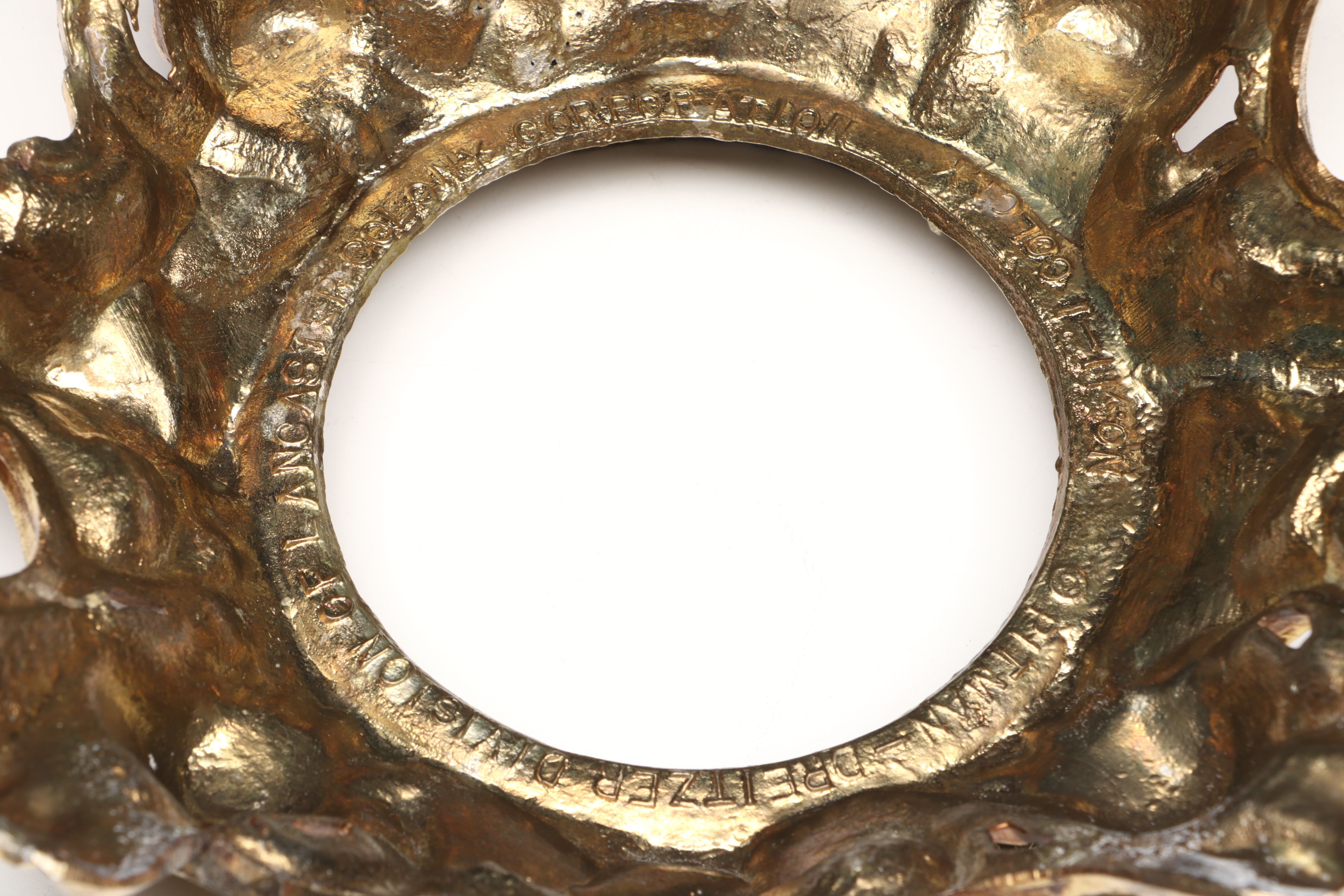 Pitman-Dreitzer Brass Finish Plant Stand and More Table Accessories