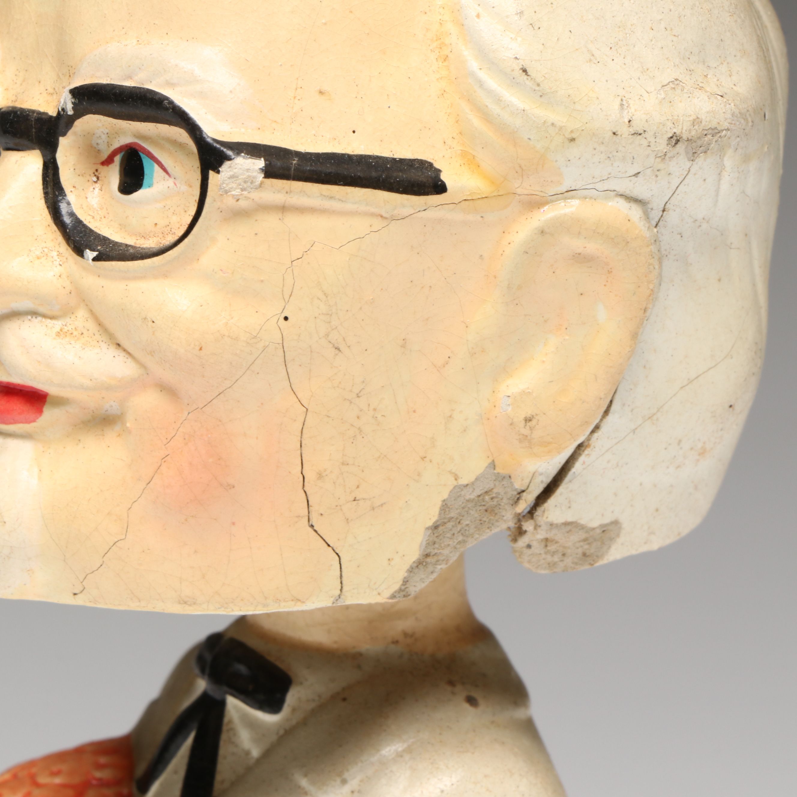 Kentucky Fried Chicken Colonel Sanders Bobblehead Nodder, Mid-20th Century