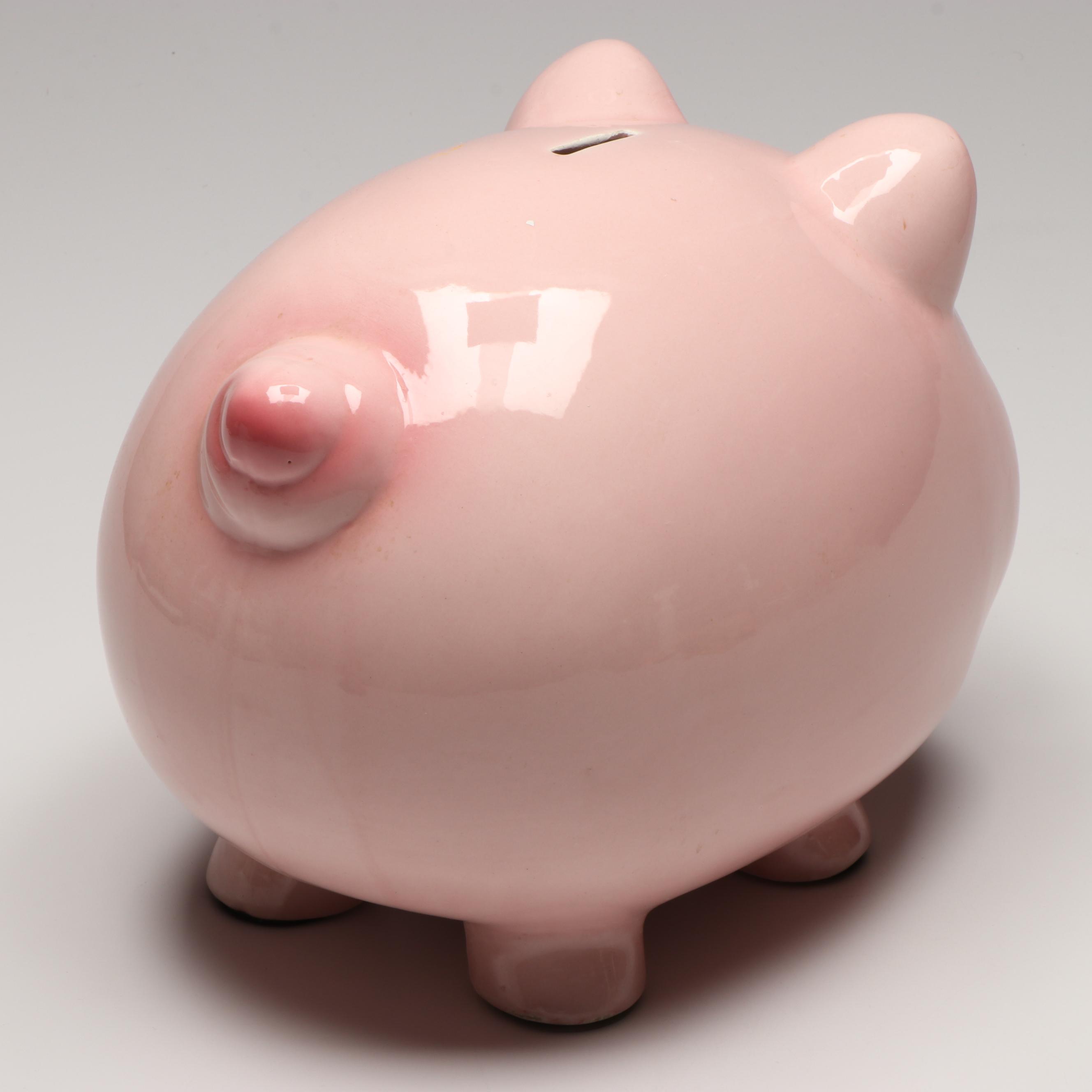 Vintage Ceramic Piggy Banks, Mid to Late 20th Century