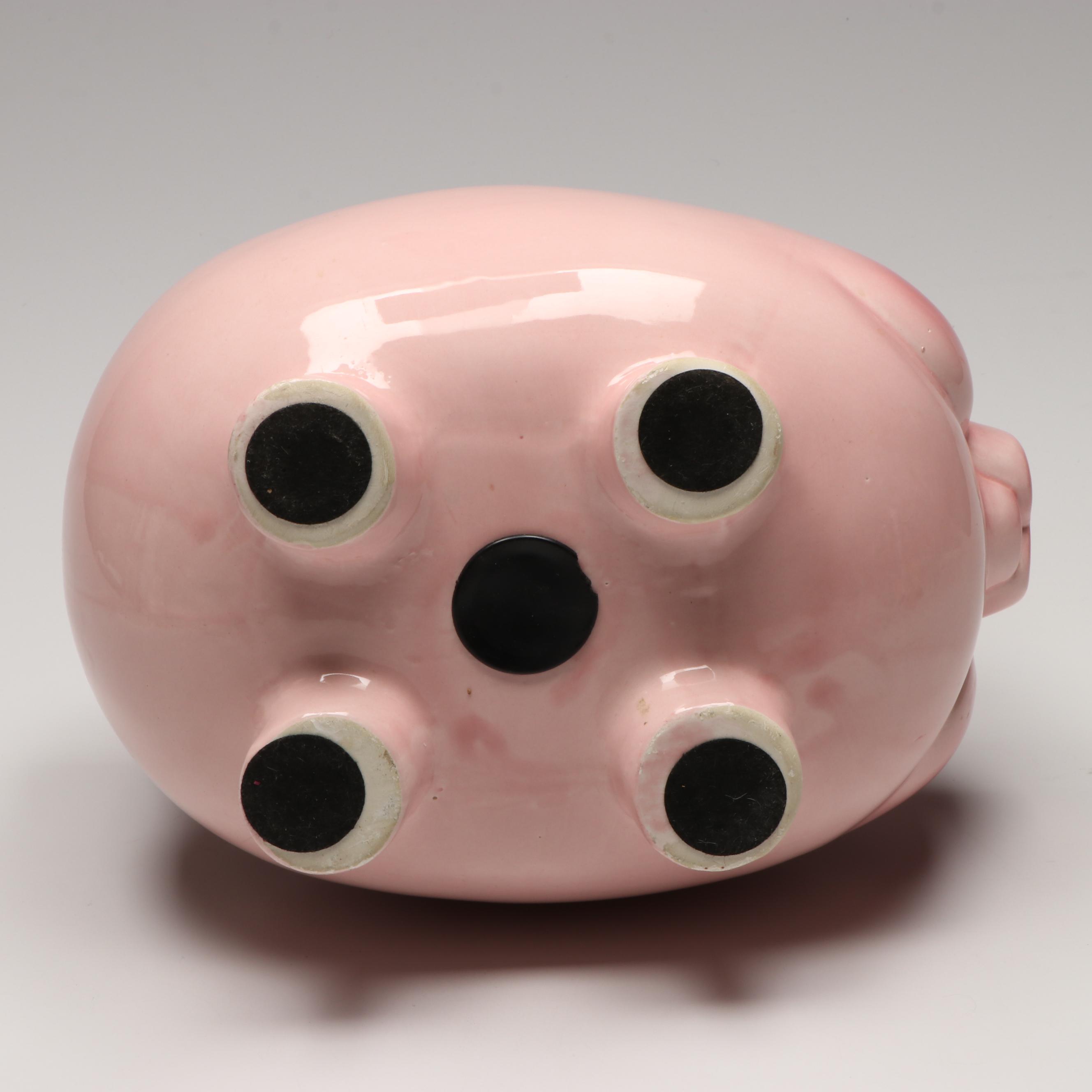 Vintage Ceramic Piggy Banks, Mid to Late 20th Century