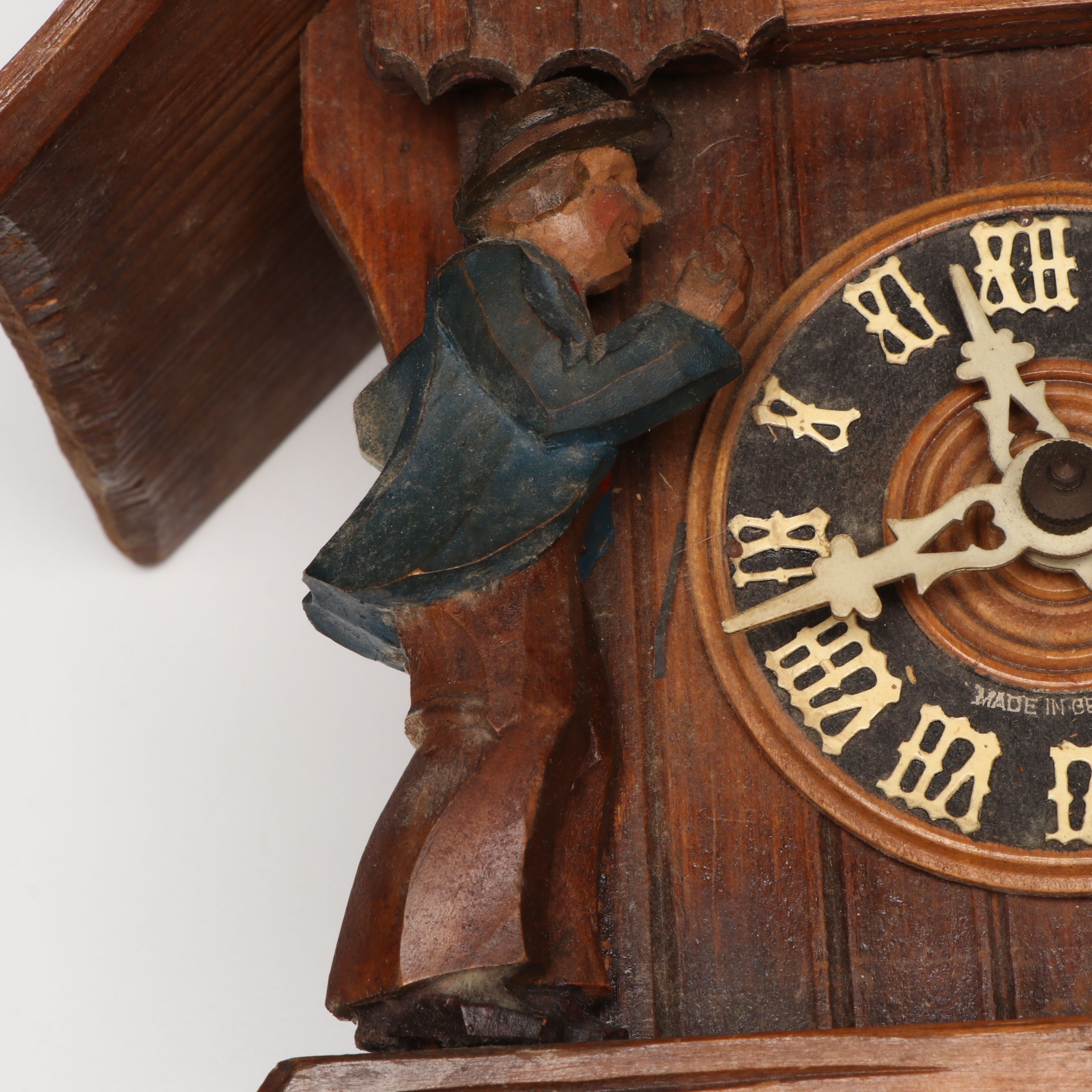 German Black Forest Wooden Cuckoo Clock