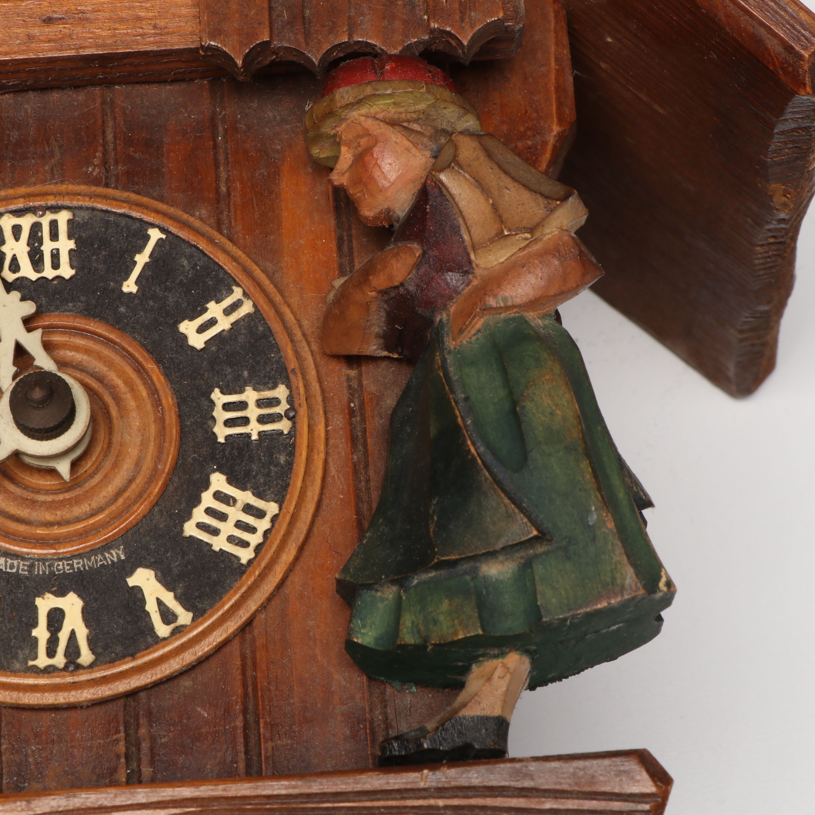 German Black Forest Wooden Cuckoo Clock