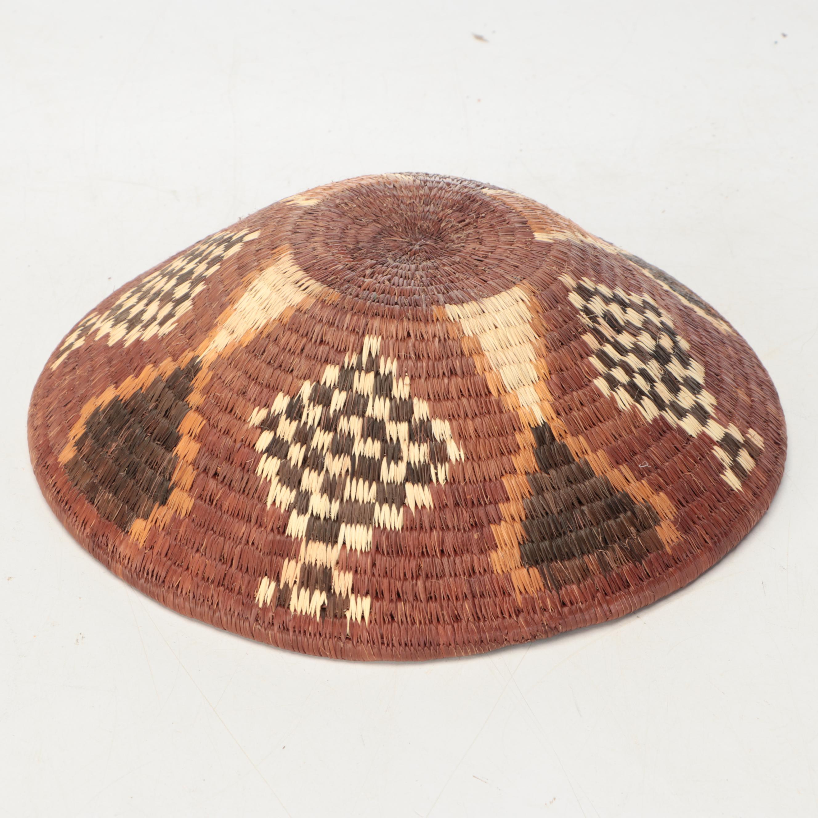 Botswanan Artisan Crafted Mokolwane Palm Baskets